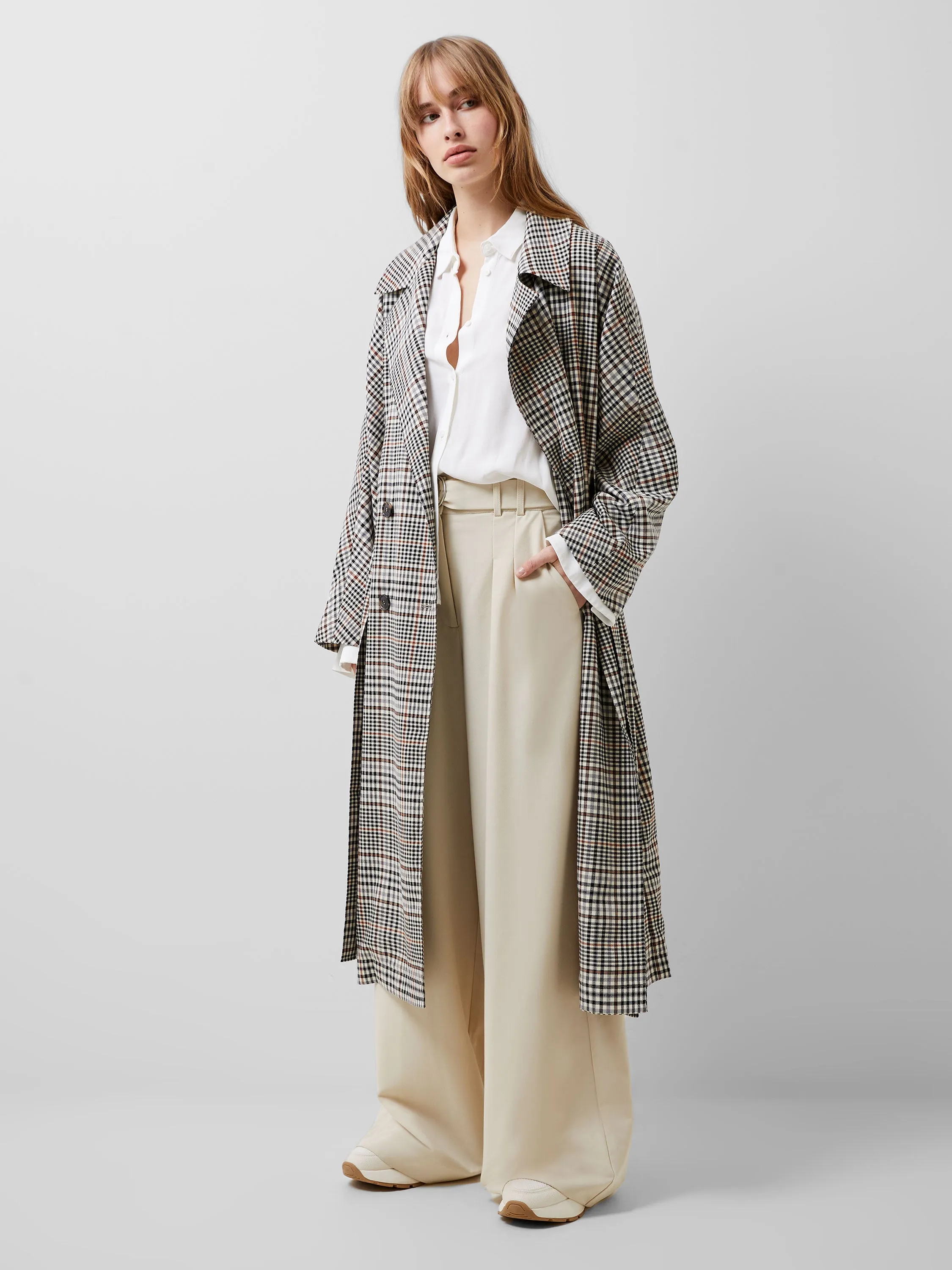 Dandy Check Lightweight Coat