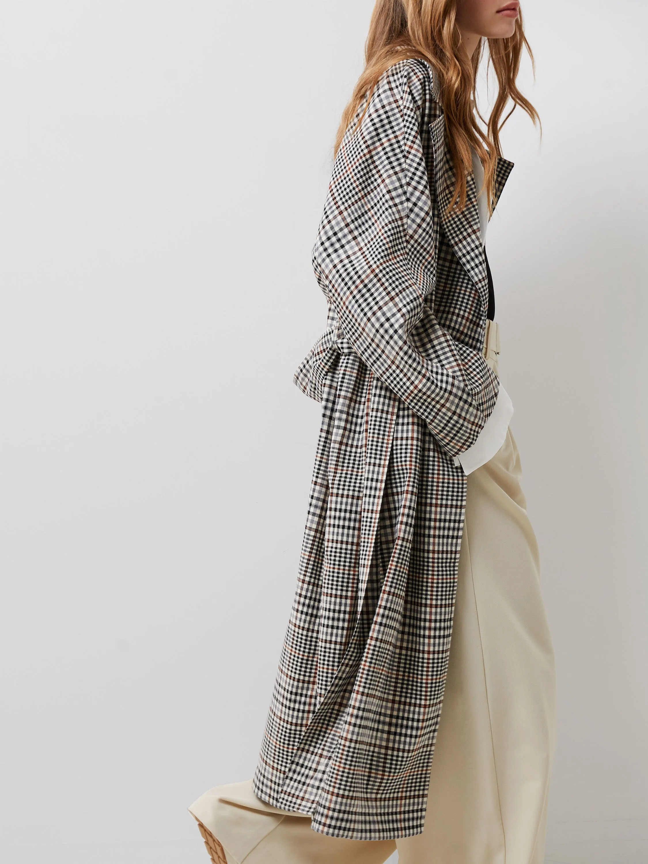 Dandy Check Lightweight Coat