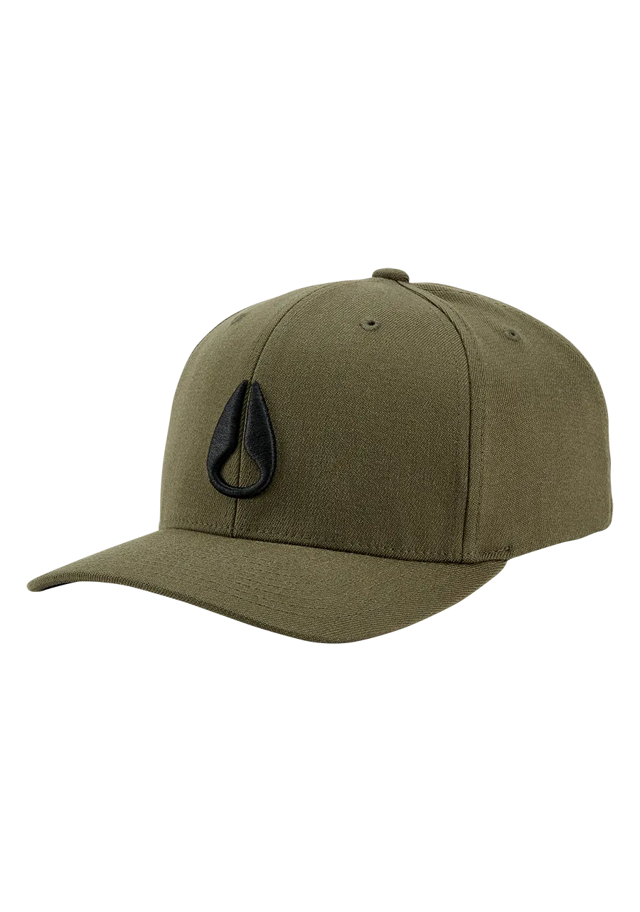 Deep Down Snapback - Olive