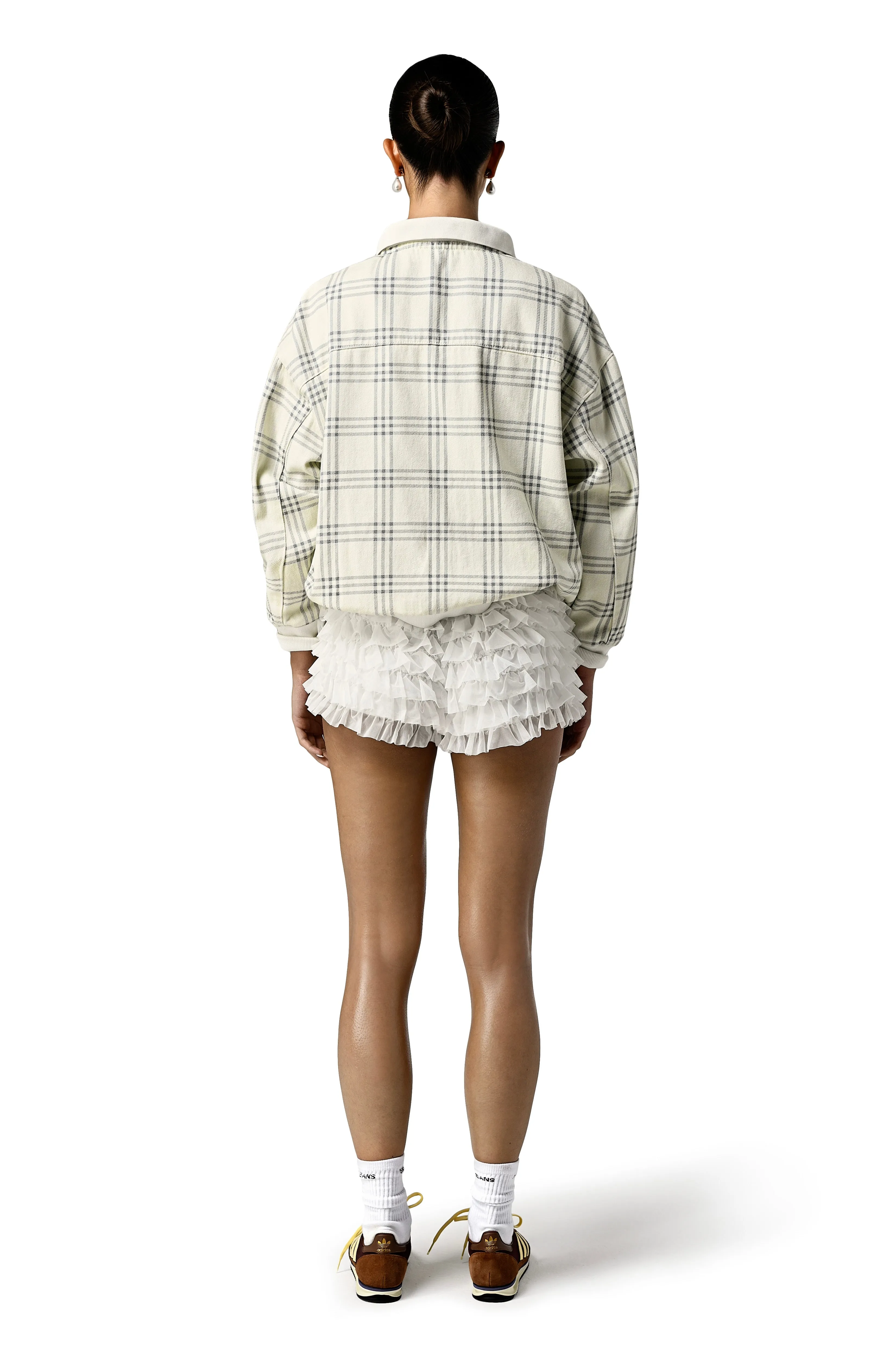 Ducky Check Bomber Jacket