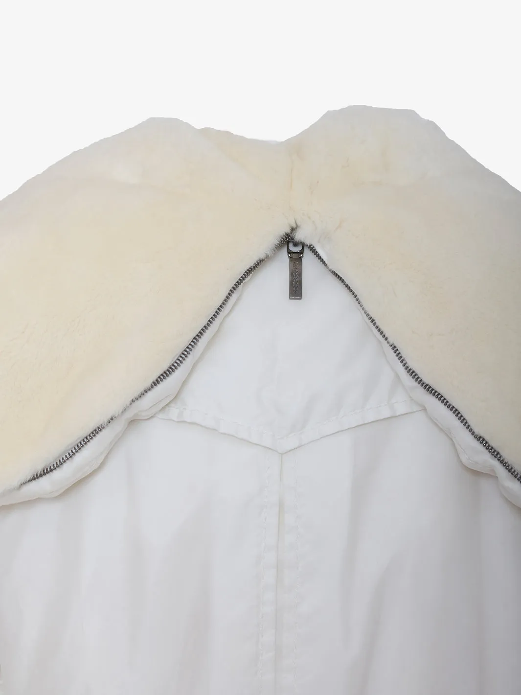 Ermanno Scervino Down jacket with fur collar