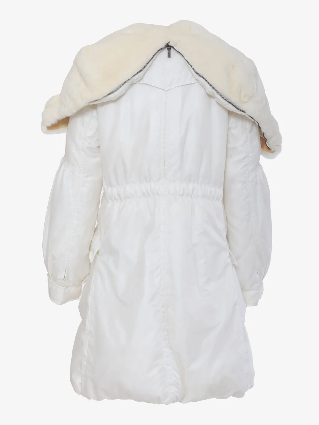 Ermanno Scervino Down jacket with fur collar