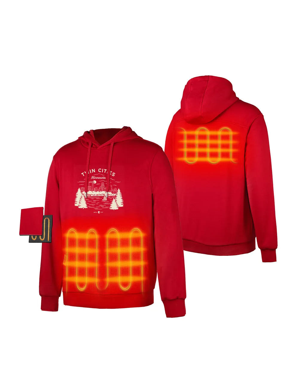 Final Sale - Heated Pullover Hoodie - Minnesota Limited Edition (Apparel Only)