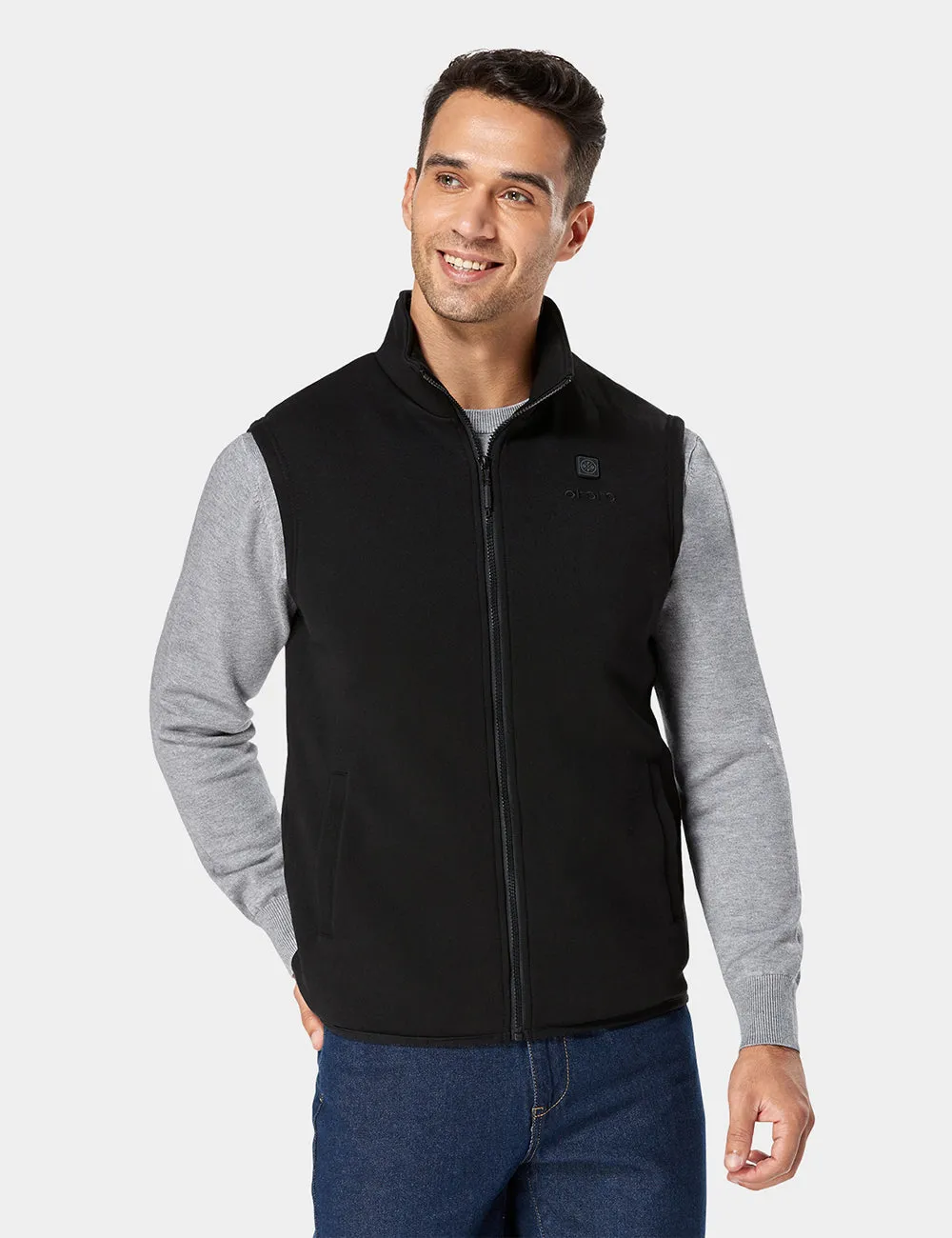 Final Sale - Men's Heated Fleece Vest (with B19G Battery)