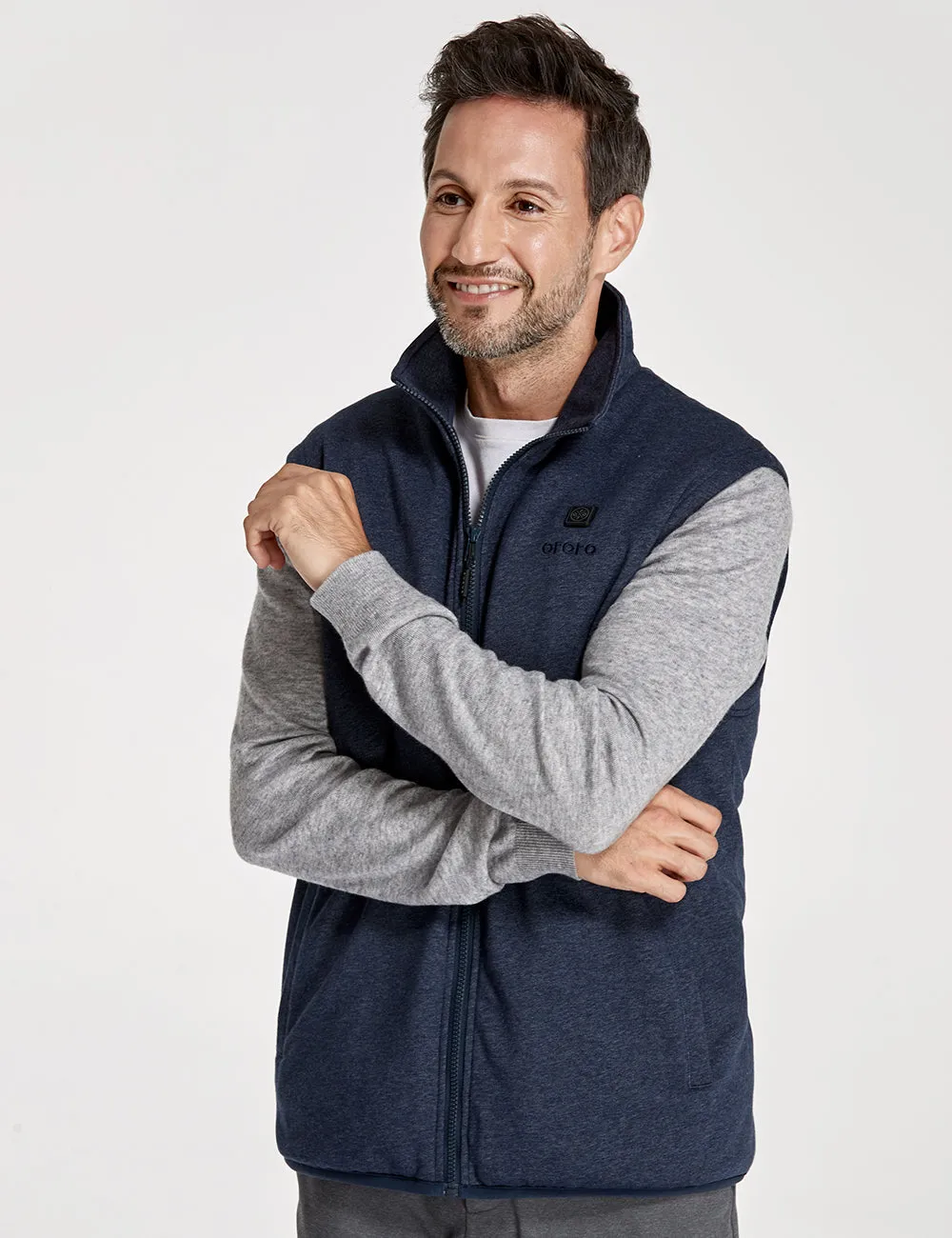 Final Sale - Men's Heated Fleece Vest (with B19G Battery)