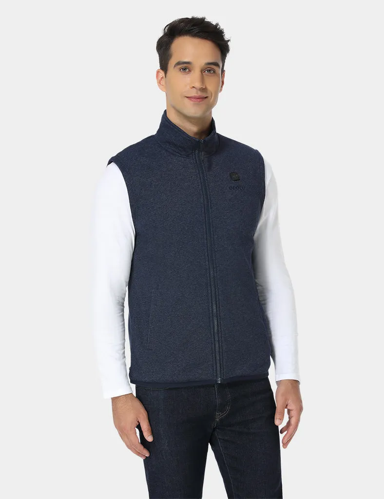 Final Sale - Men's Heated Fleece Vest (with B19G Battery)