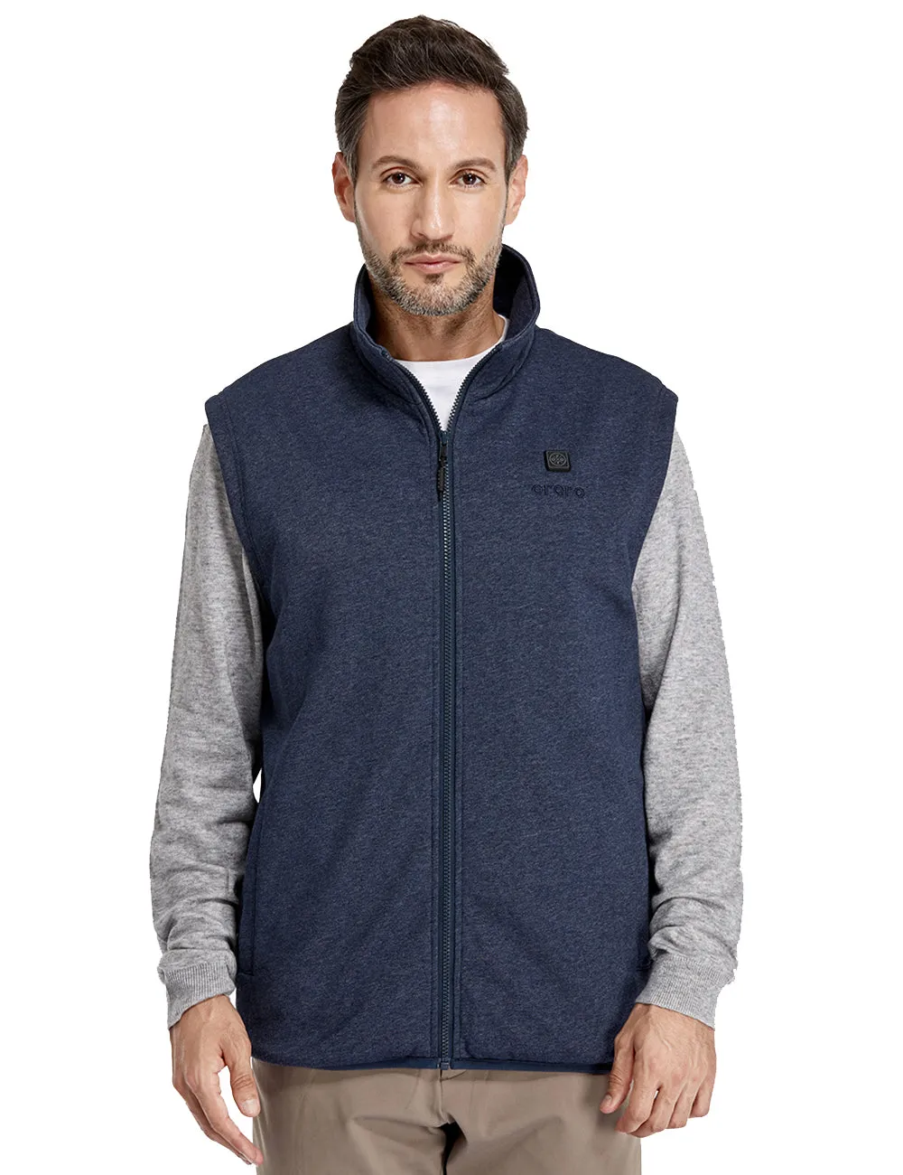 Final Sale - Men's Heated Fleece Vest (with B19G Battery)