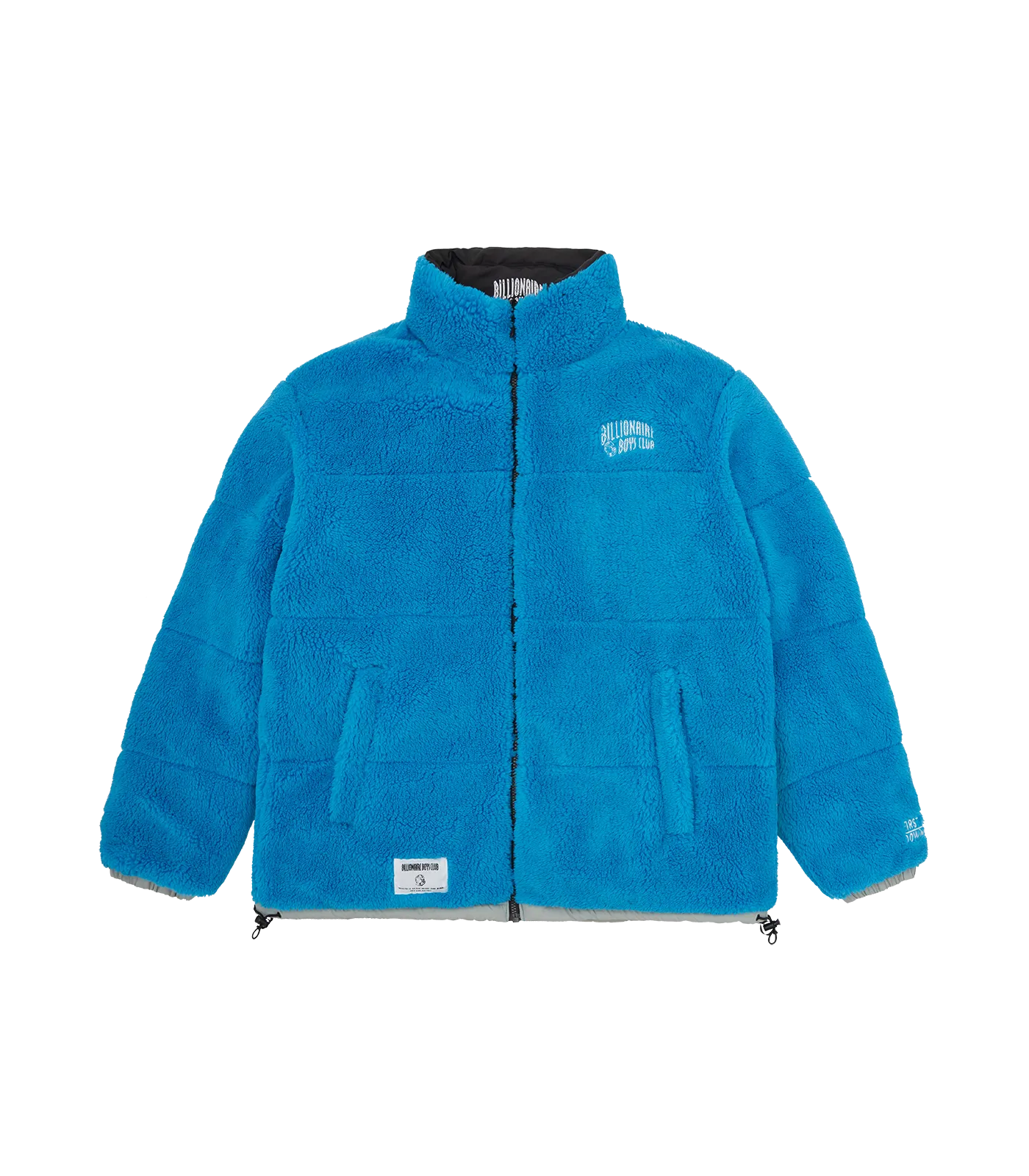 FIRST DOWN REVERSIBLE BUBBLE DOWN JACKET - BLUE/GREY