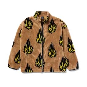 Flamin' Zip Sherpa Fleece