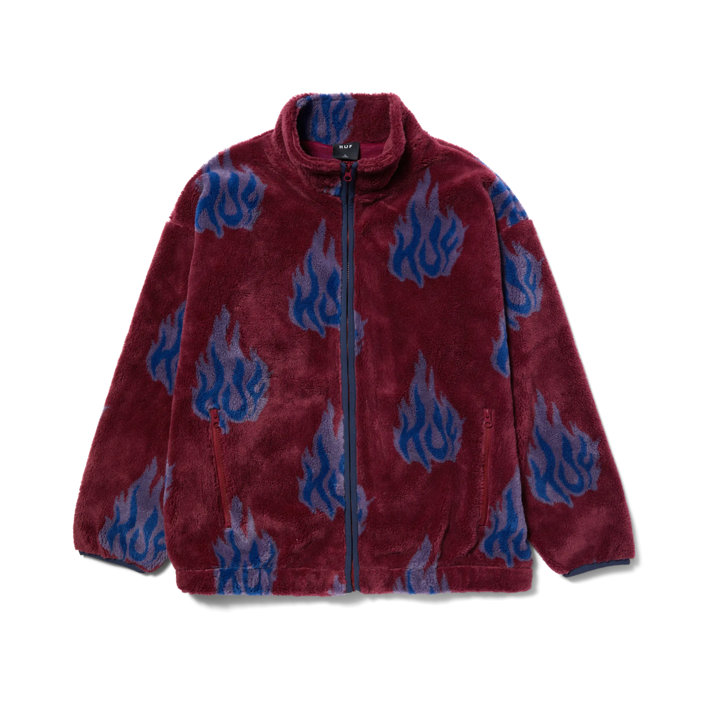 Flamin' Zip Sherpa Fleece