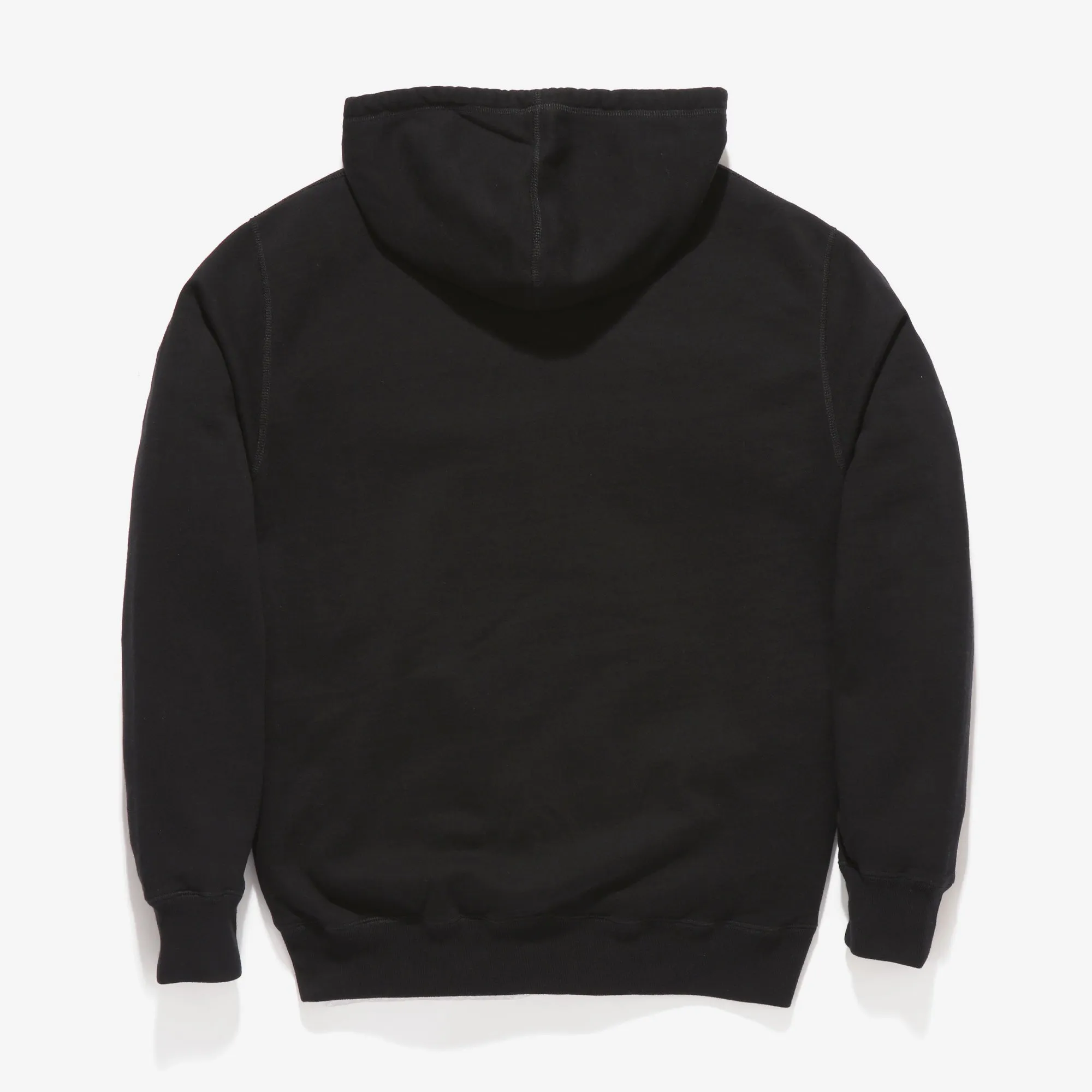 Fleece Hooded Sweatshirt - Black