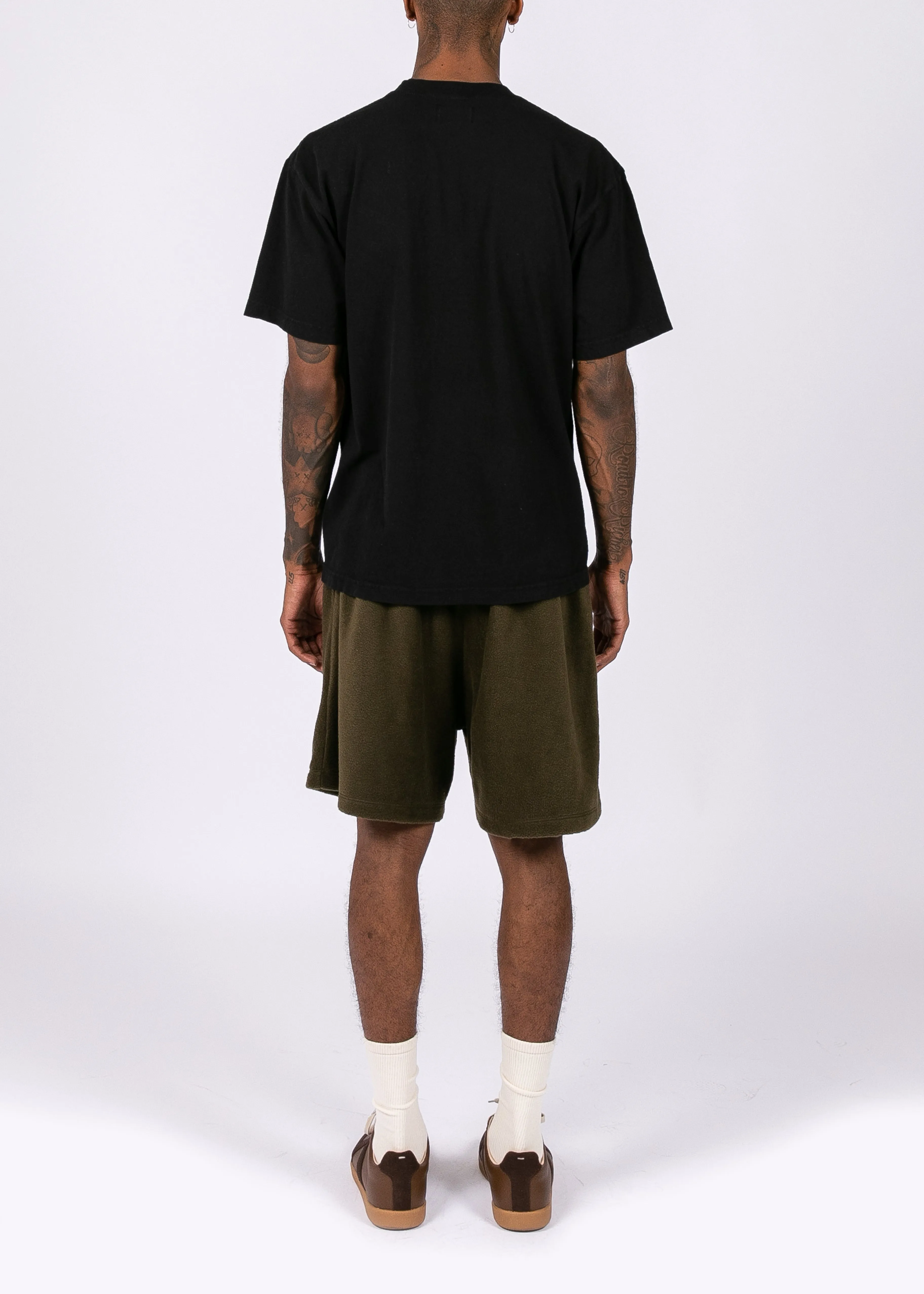 Fleece Short - Olive Green