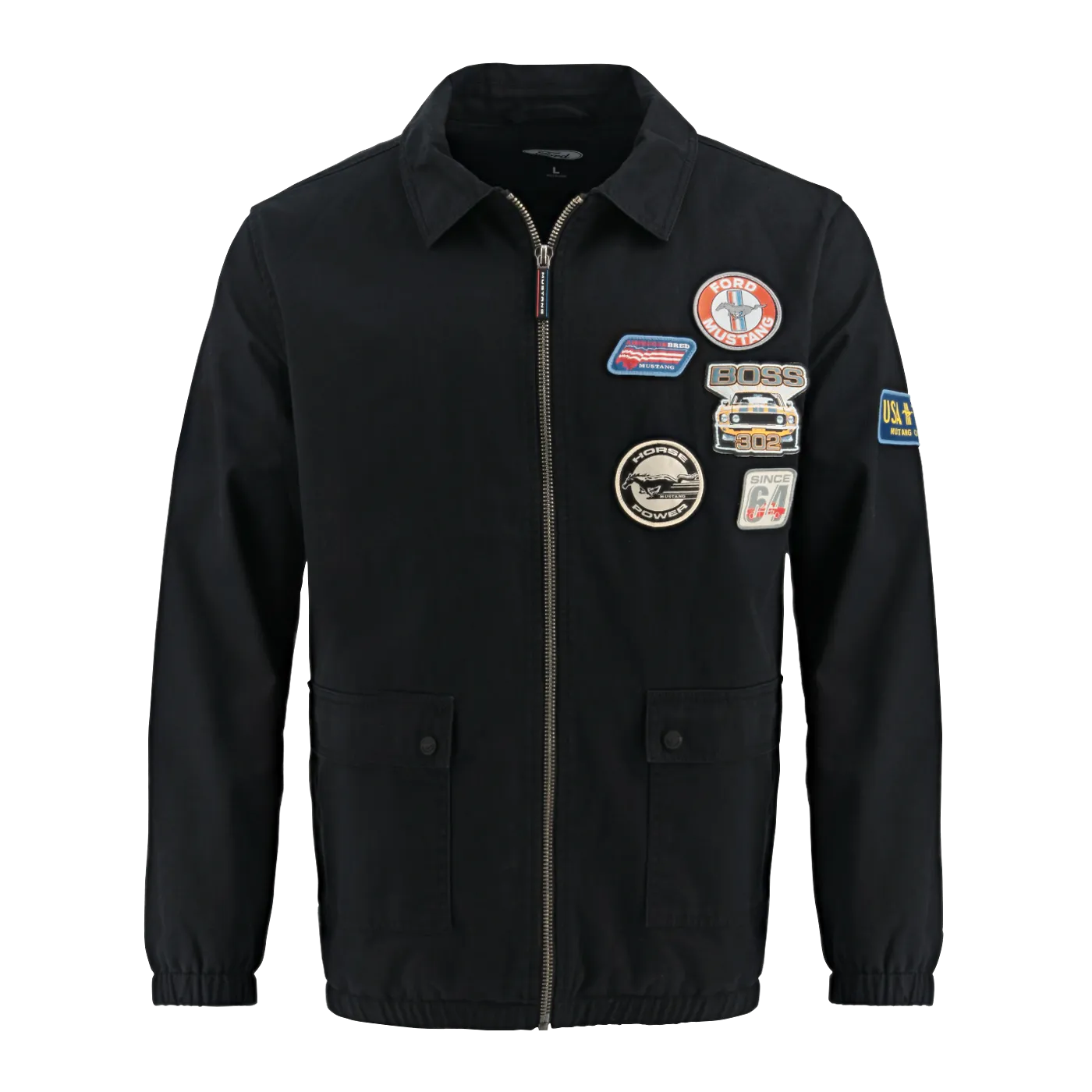 Ford Mustang Bomber Patch Jacket