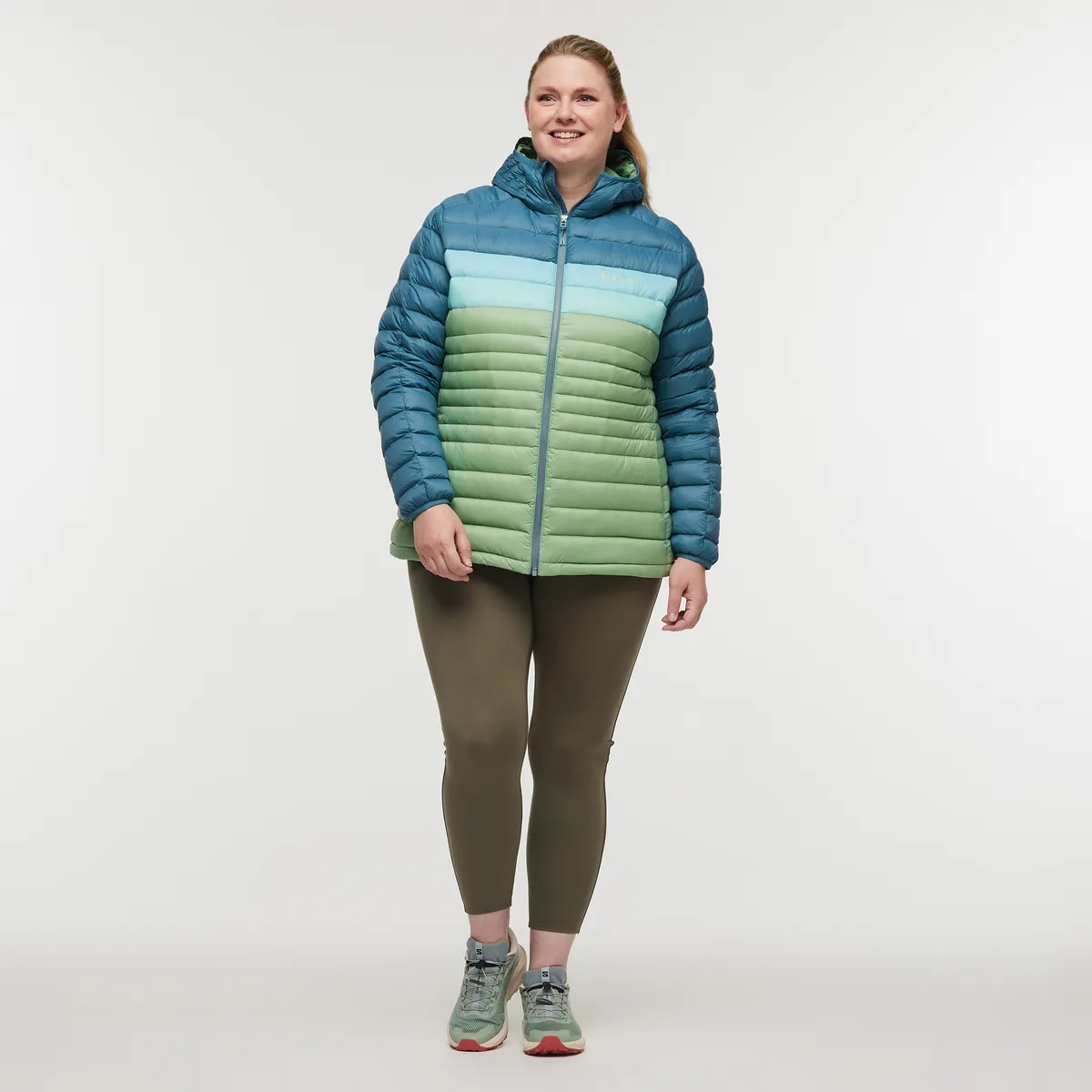 Fuego Hooded Down Jacket - Women's