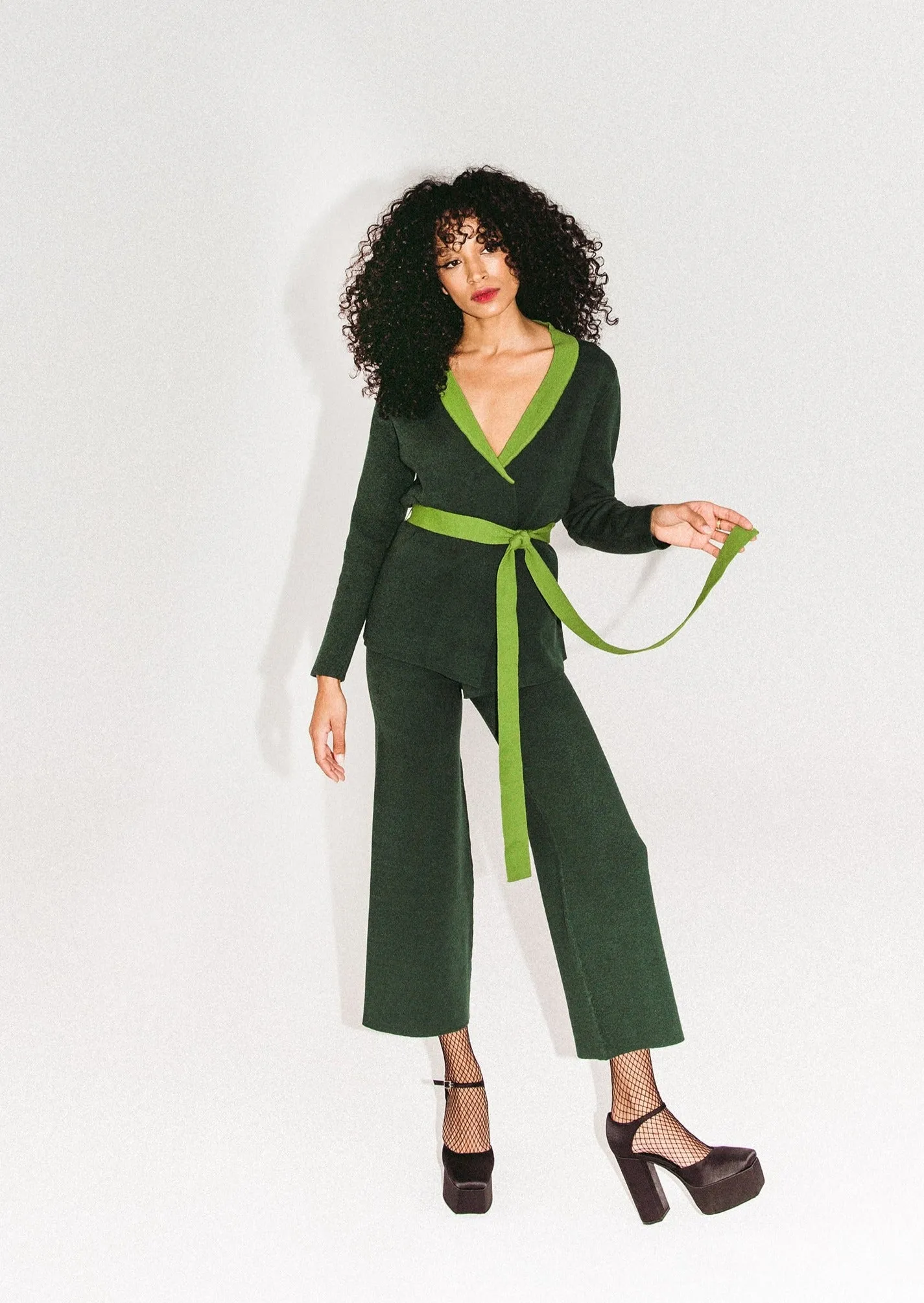 Green Leisure Suit