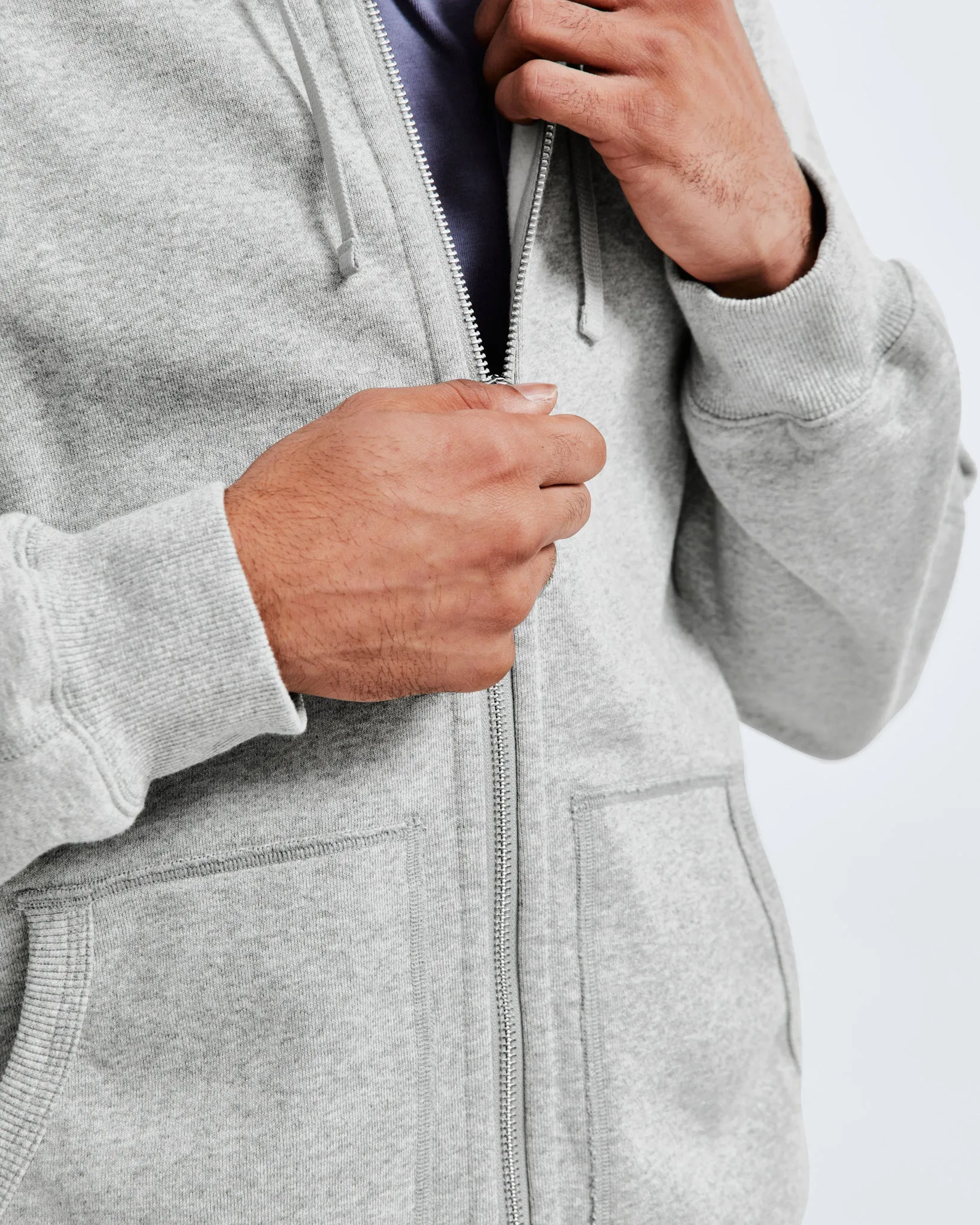 Heavyweight Fleece Standard Zip Hoodie