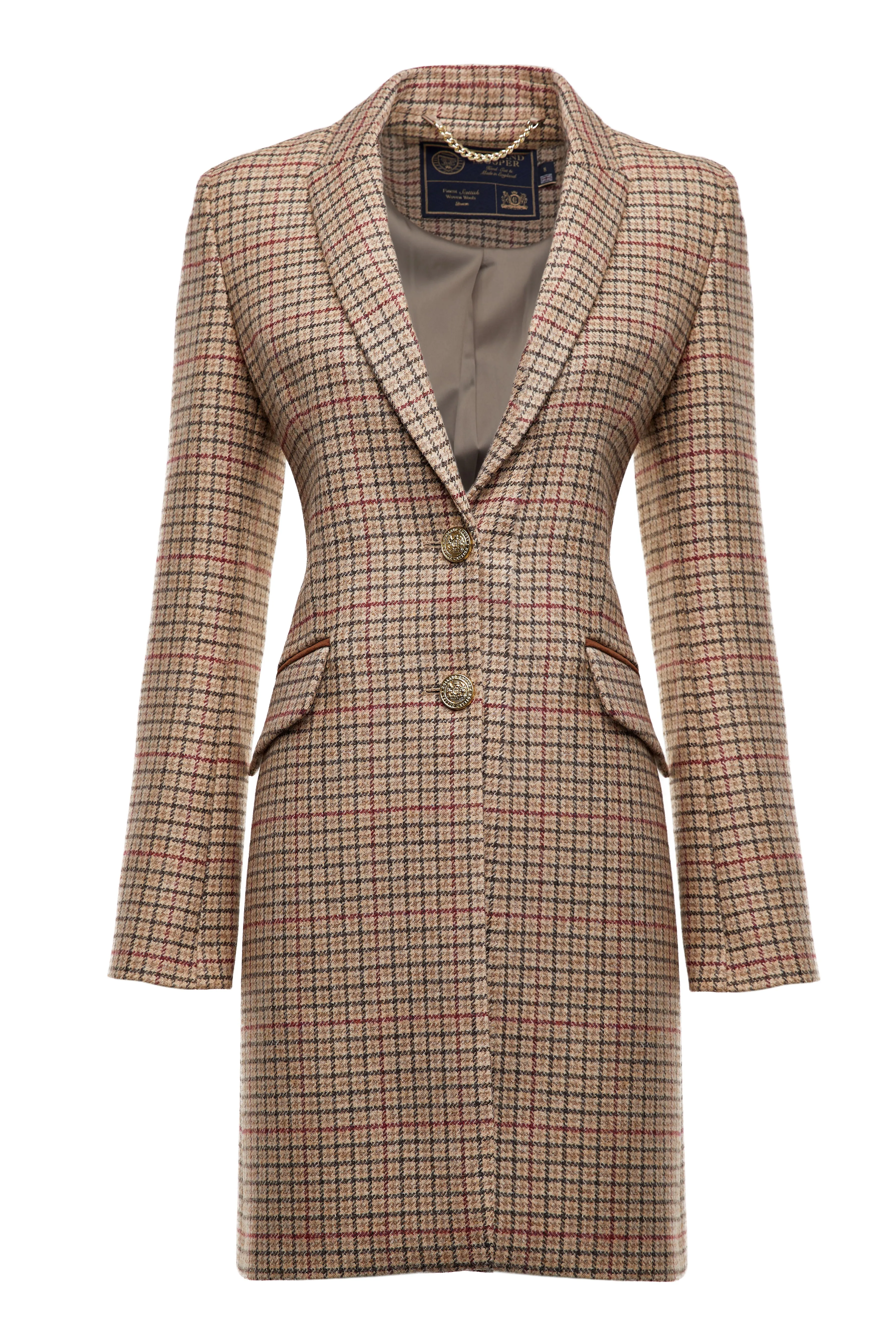 Highgrove Coat (Charlton Tweed)