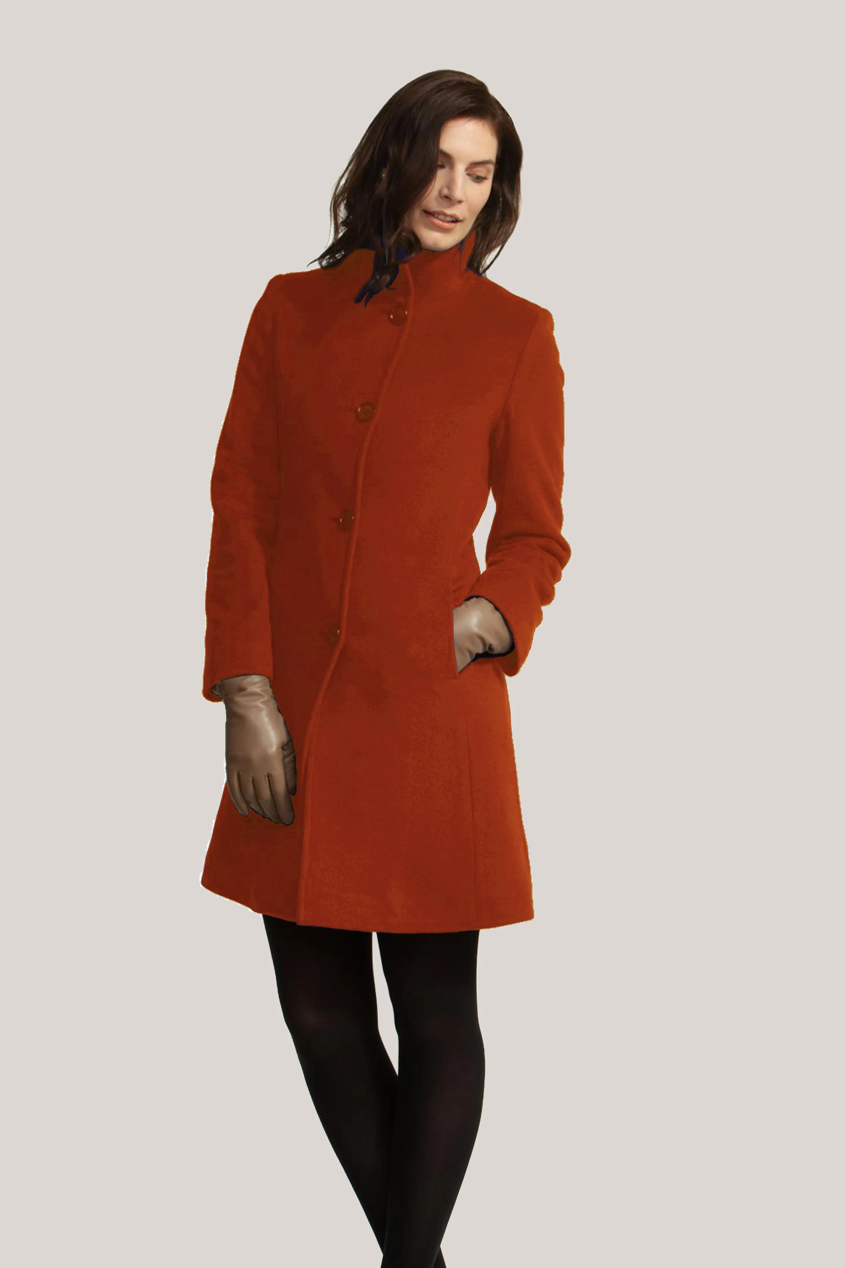 JEAN Wool & Cashmere Tailored Coat 3980