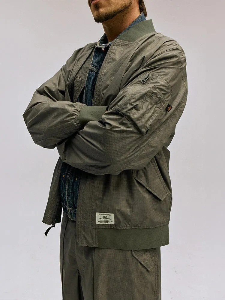 L-2B PACKAWAY BOMBER JACKET