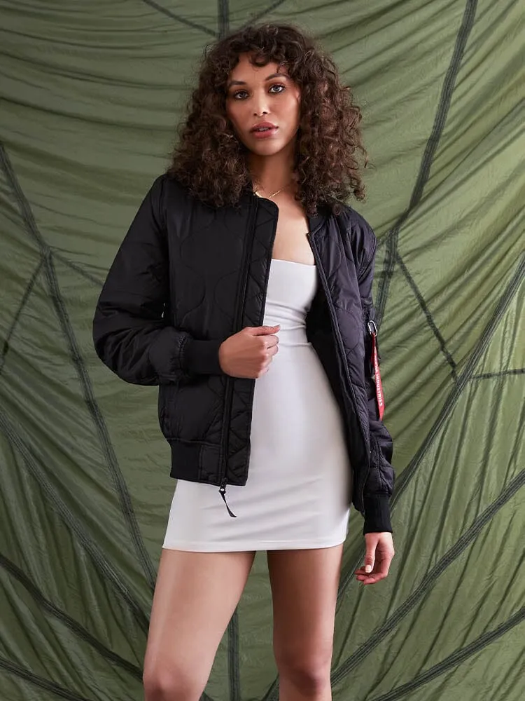 L-2B QUILTED BOMBER JACKET