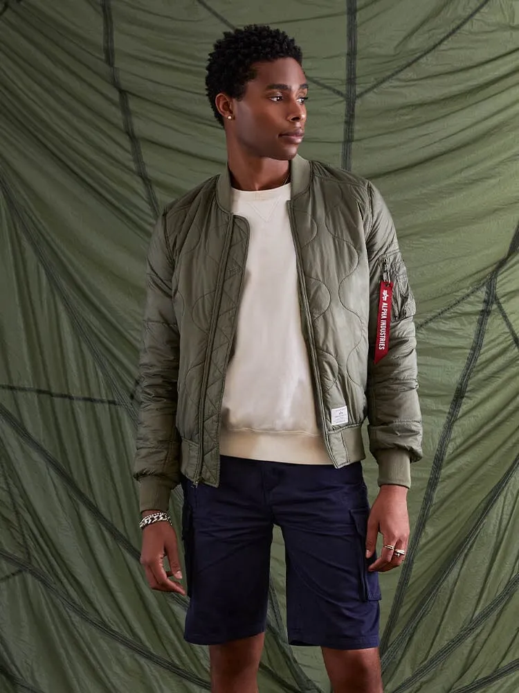 L-2B QUILTED BOMBER JACKET