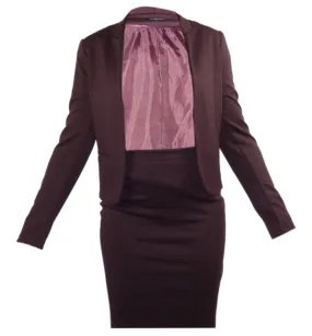 Ladies Skirt/Suit Wine - Unbranded