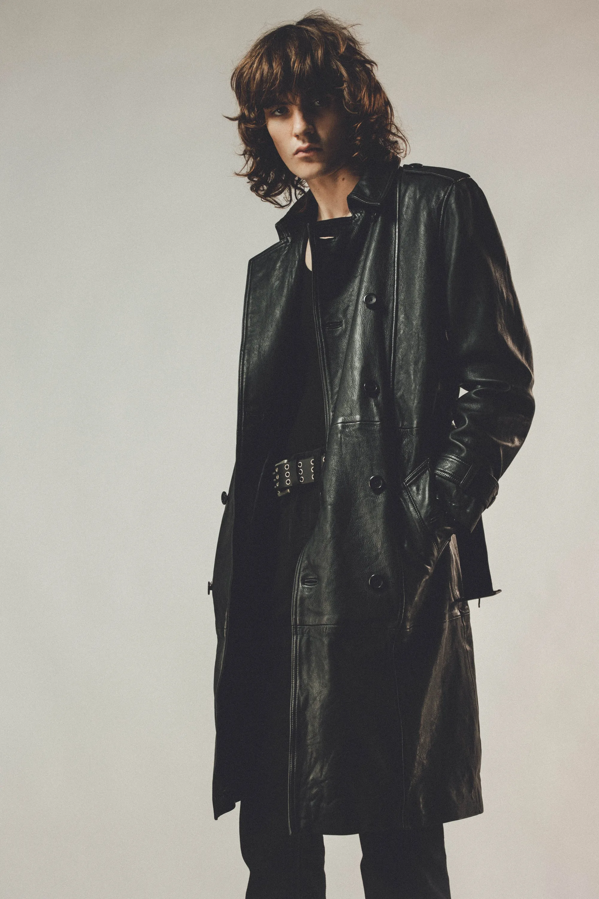 Leather Trench