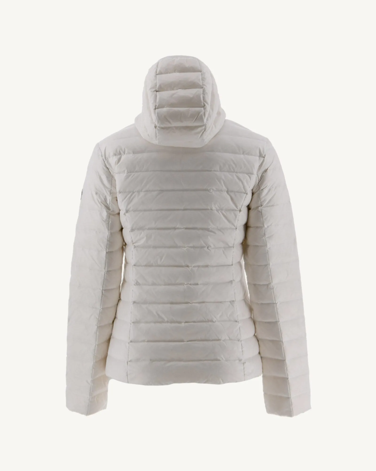 Lightweight hooded down jacket White Cloe