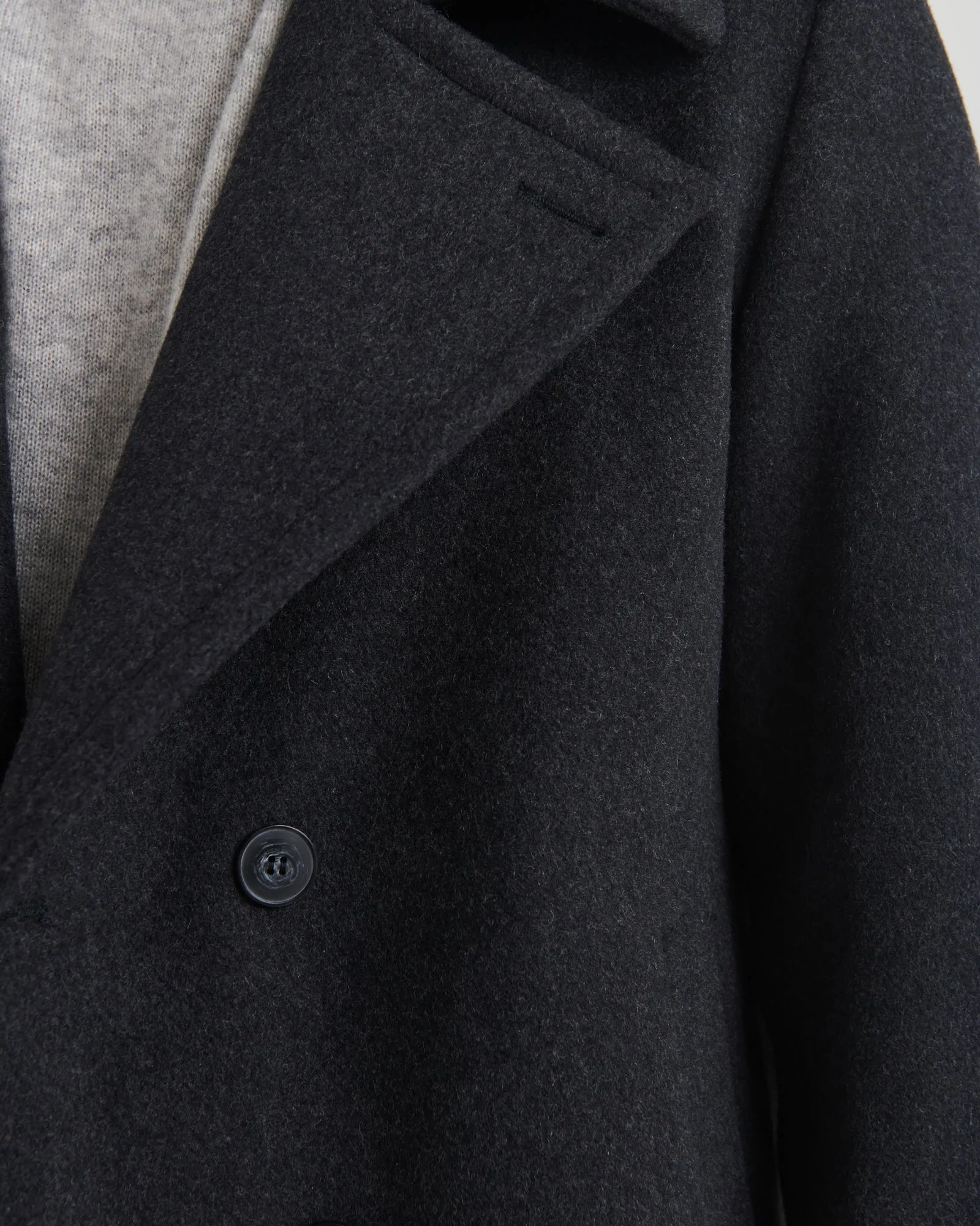 Luxe Wool Double Breasted Coat