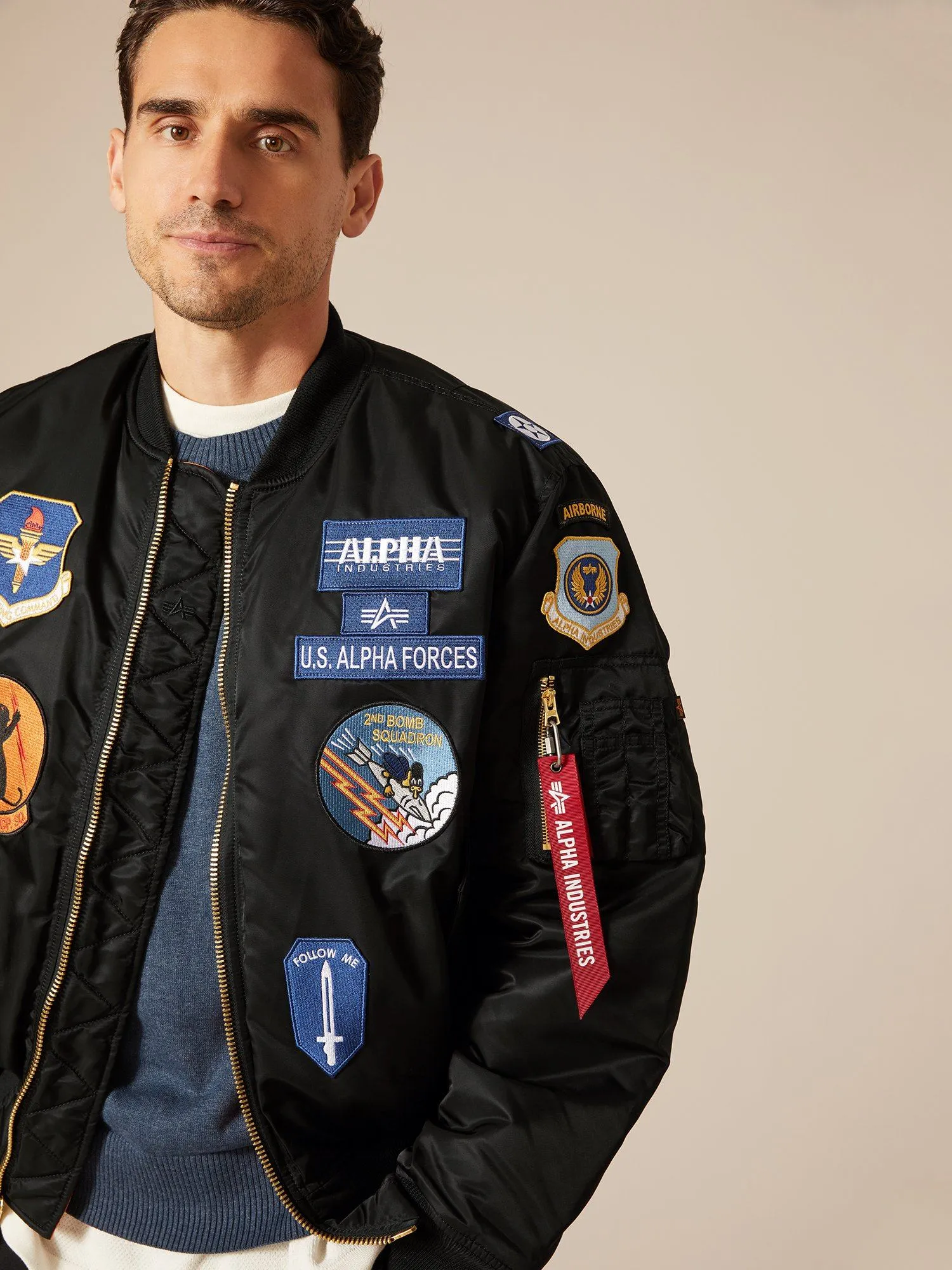 Classic MA-1 Bomber Jacket for Squadrons