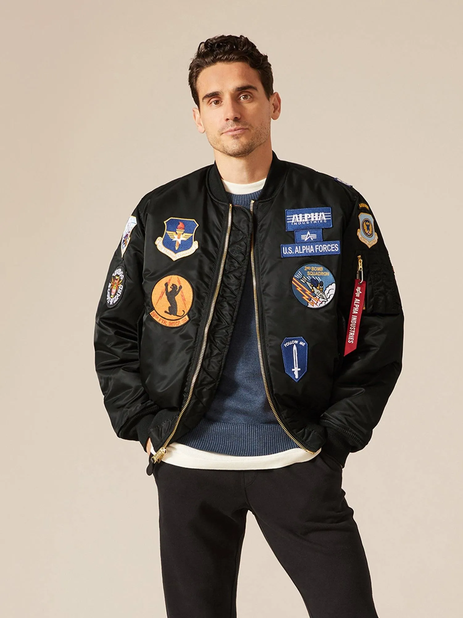 Classic MA-1 Bomber Jacket for Squadrons