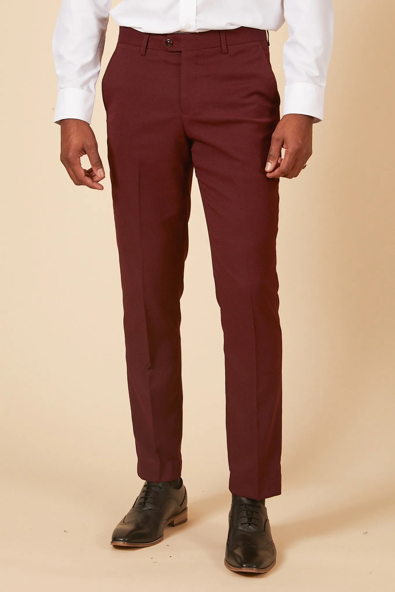 MAX - Wine Three Piece Suit