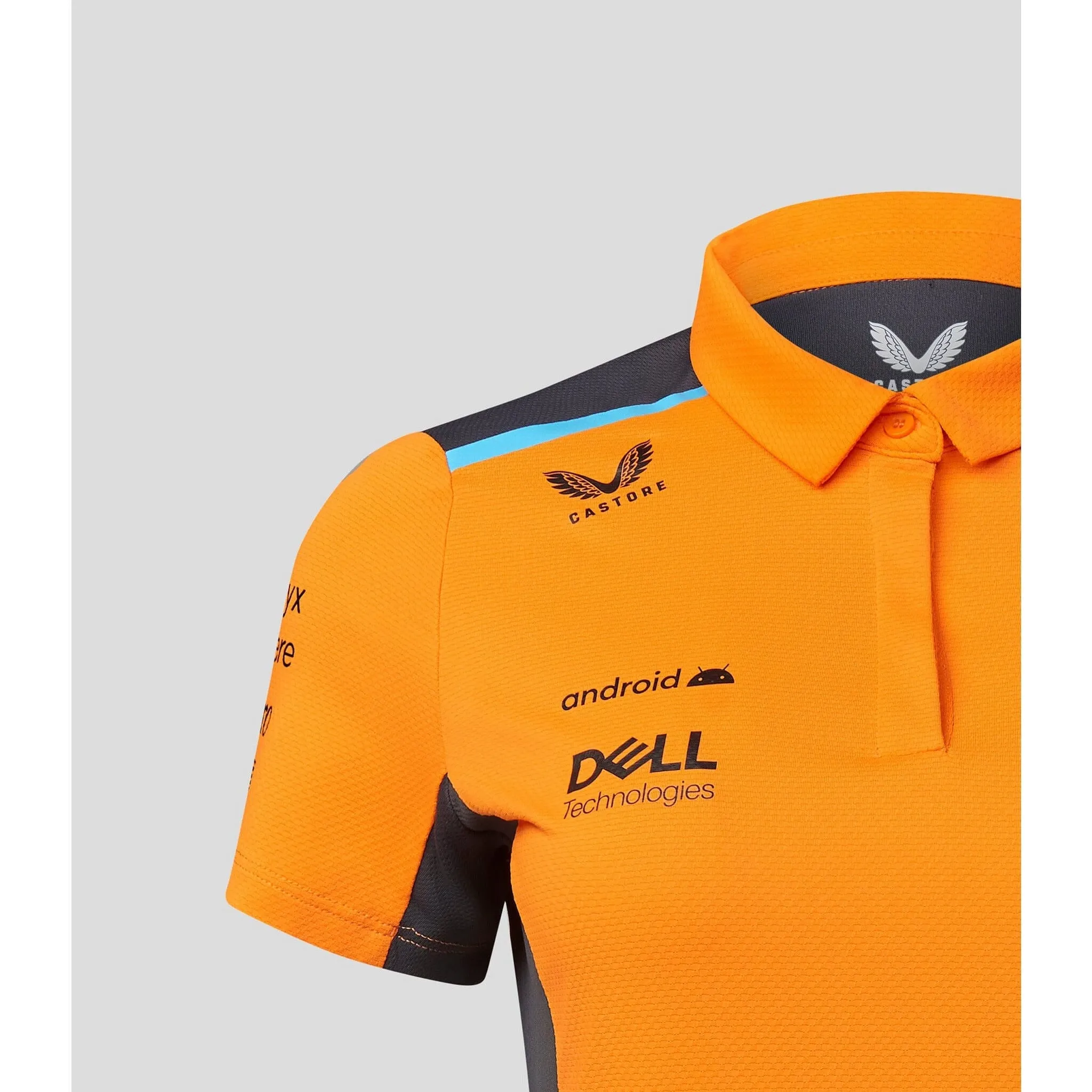 McLaren F1 Women's 2023 Team Polo Shirt- Papaya