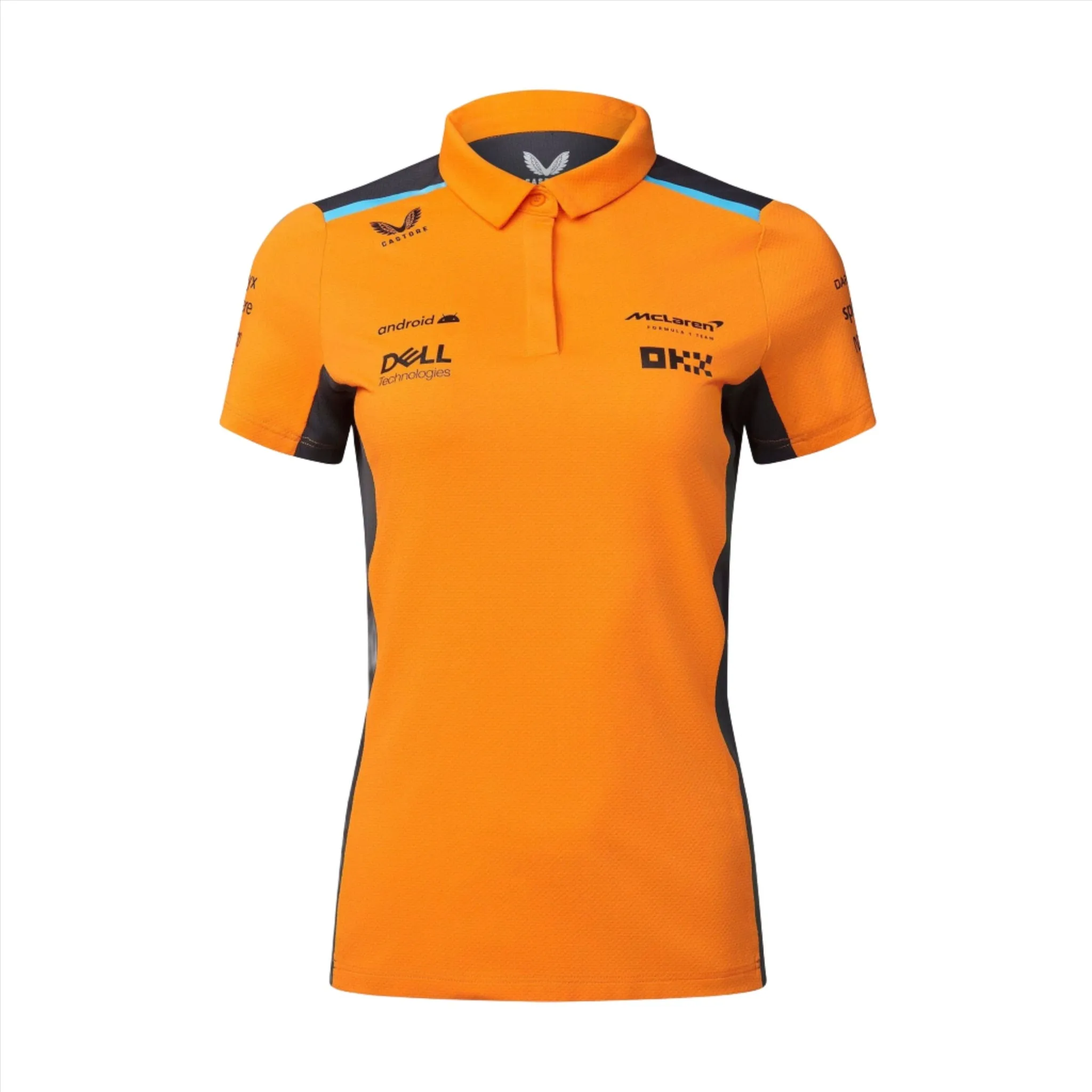 McLaren F1 Women's 2023 Team Polo Shirt- Papaya