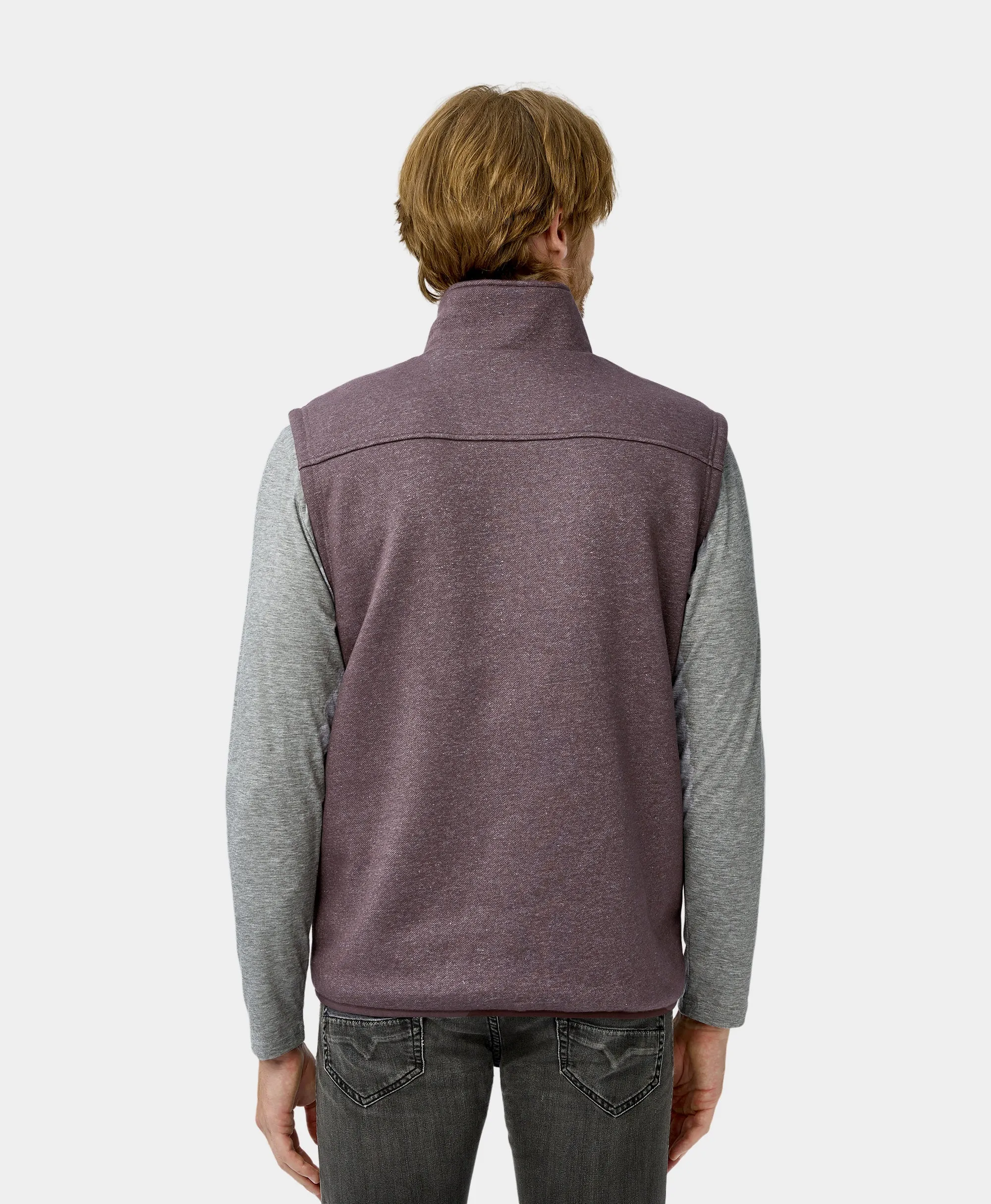 Men's Heated Fleece Vest (Apparel Only)