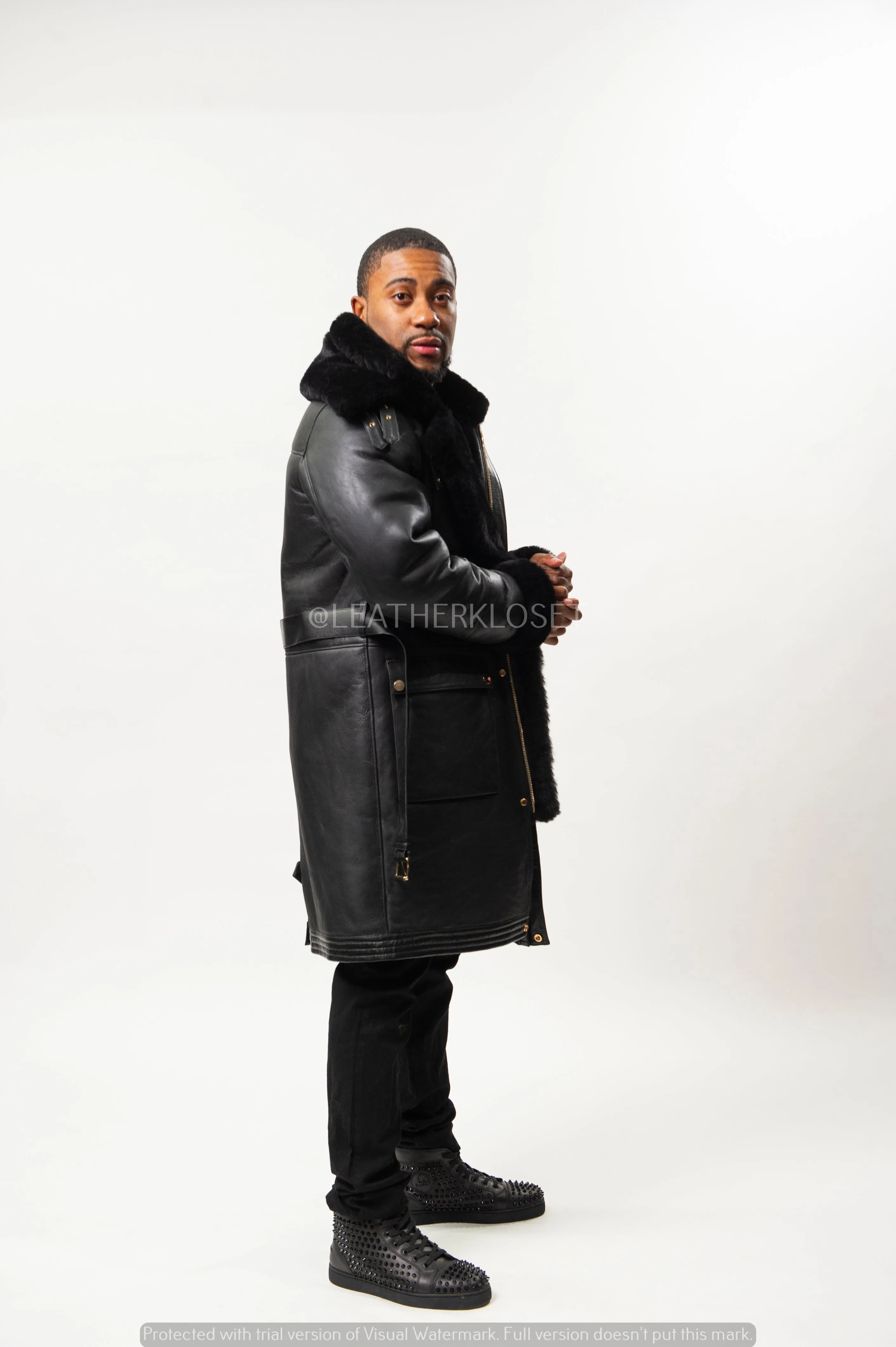 Men's Milan Sheepskin Shearling Coat