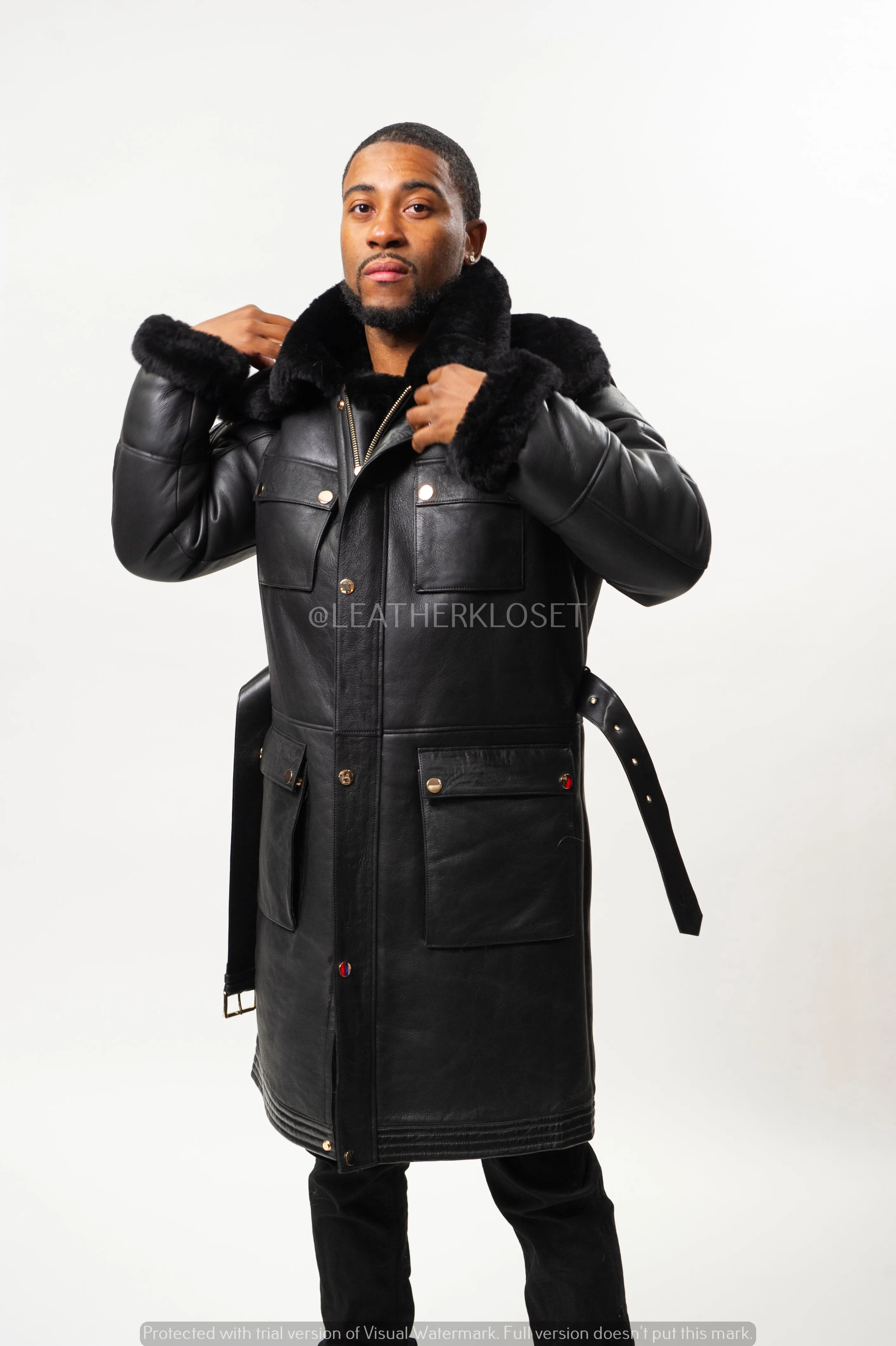 Men's Milan Sheepskin Shearling Coat