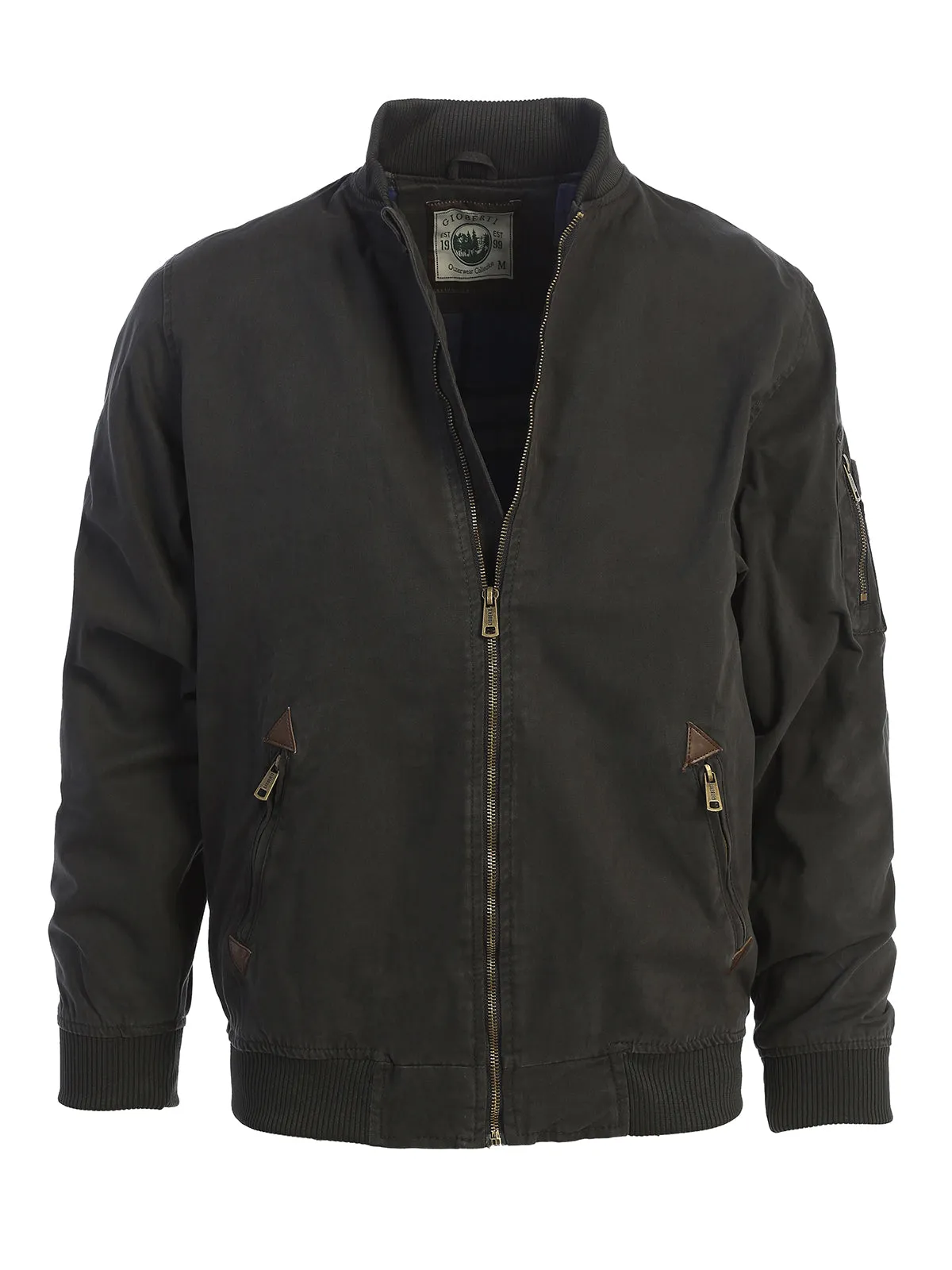 Men's Twill Bomber Jacket