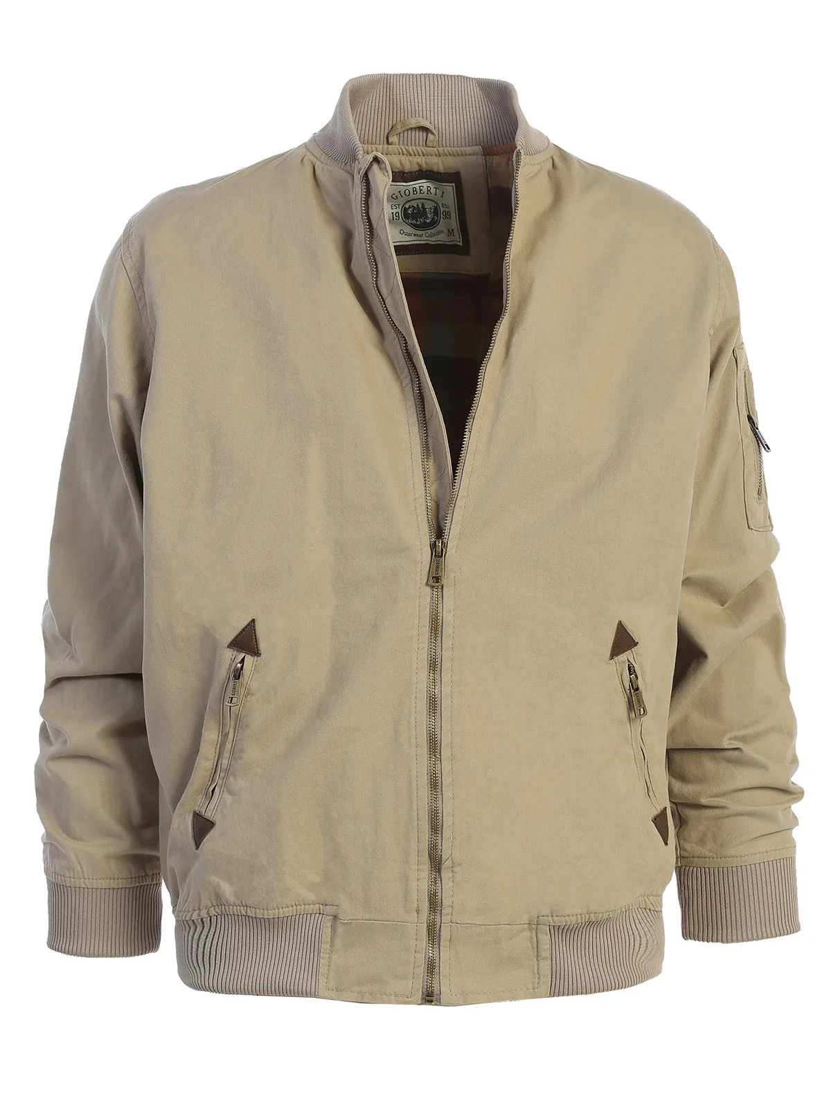 Men's Twill Bomber Jacket