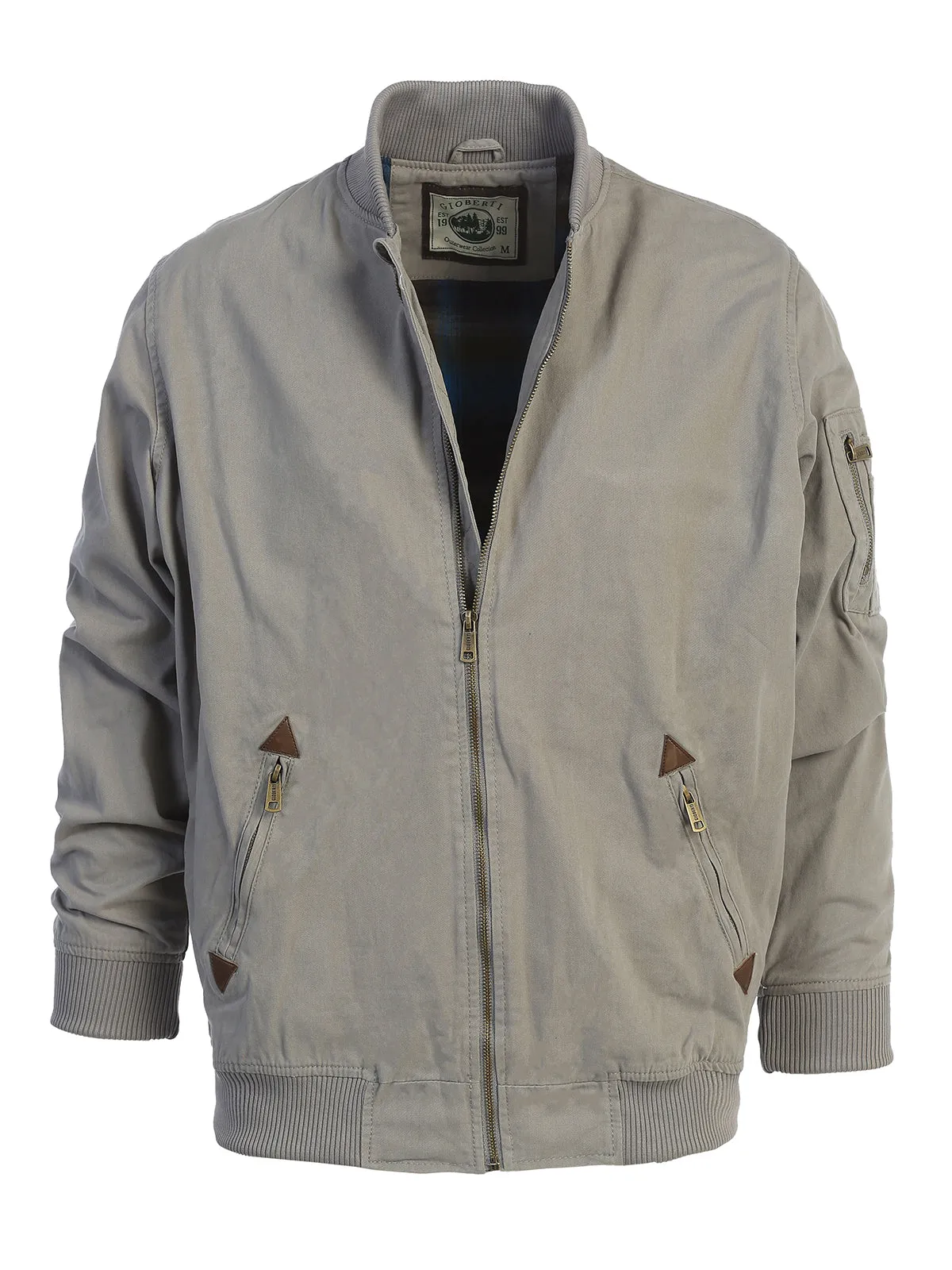 Men's Twill Bomber Jacket