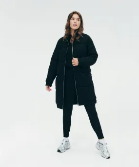 Merino Cashmere Long Puffer Coat