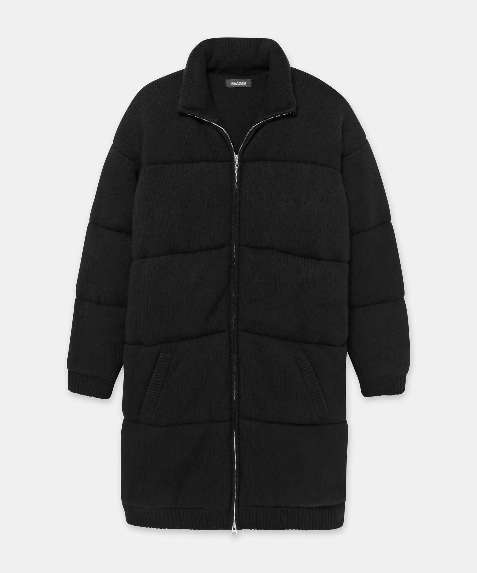 Merino Cashmere Long Puffer Coat