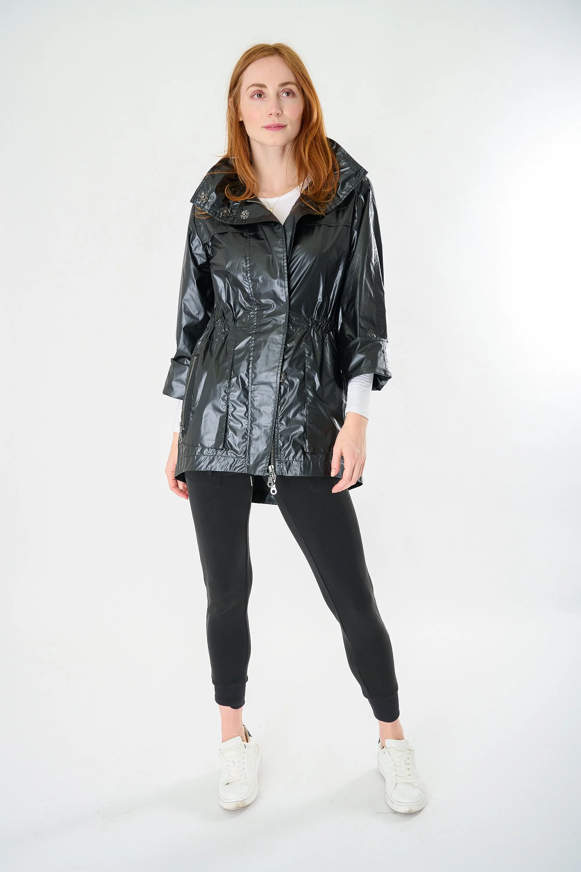 Metallic Rain Jacket