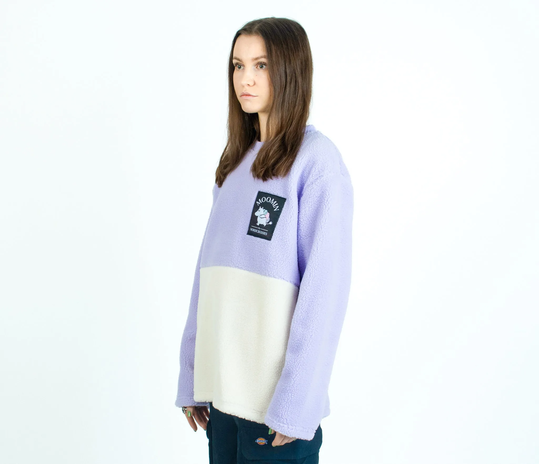 Moomintroll Adventure Fleece - Lilac/White