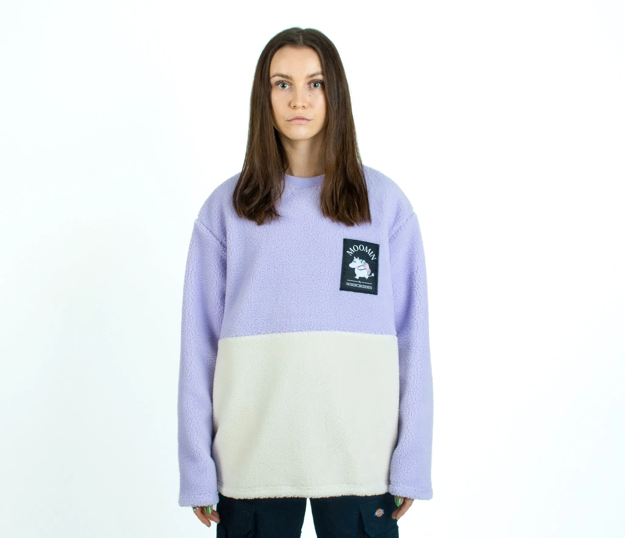 Moomintroll Adventure Fleece - Lilac/White