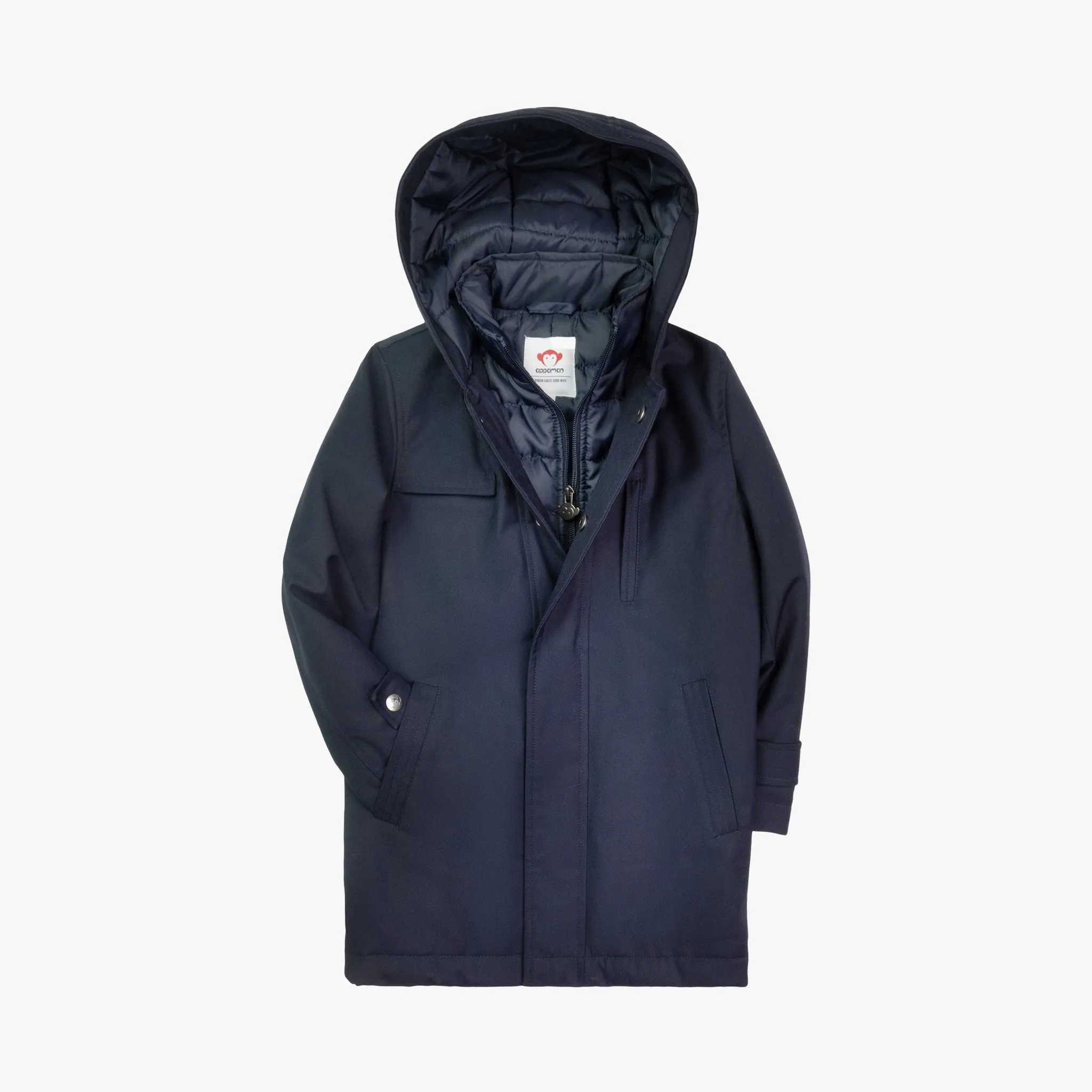 New Gotham Coat | Navy Blue