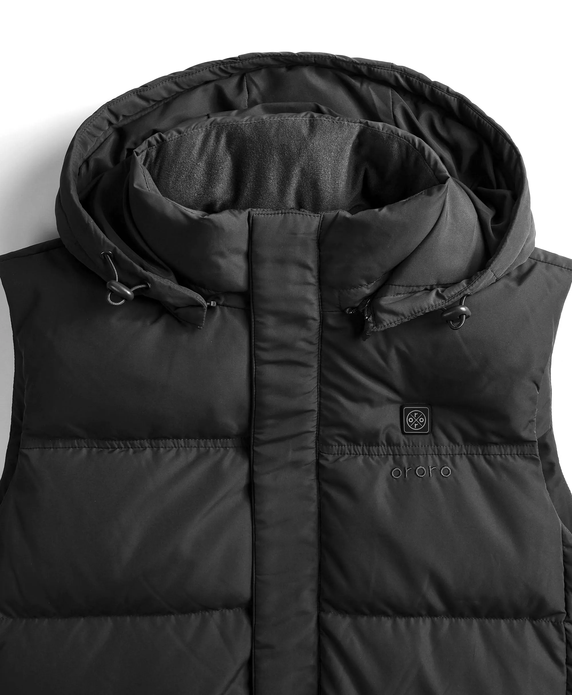 (Open-Box) Men's Heated Down Vest (Battery Set Not Included)