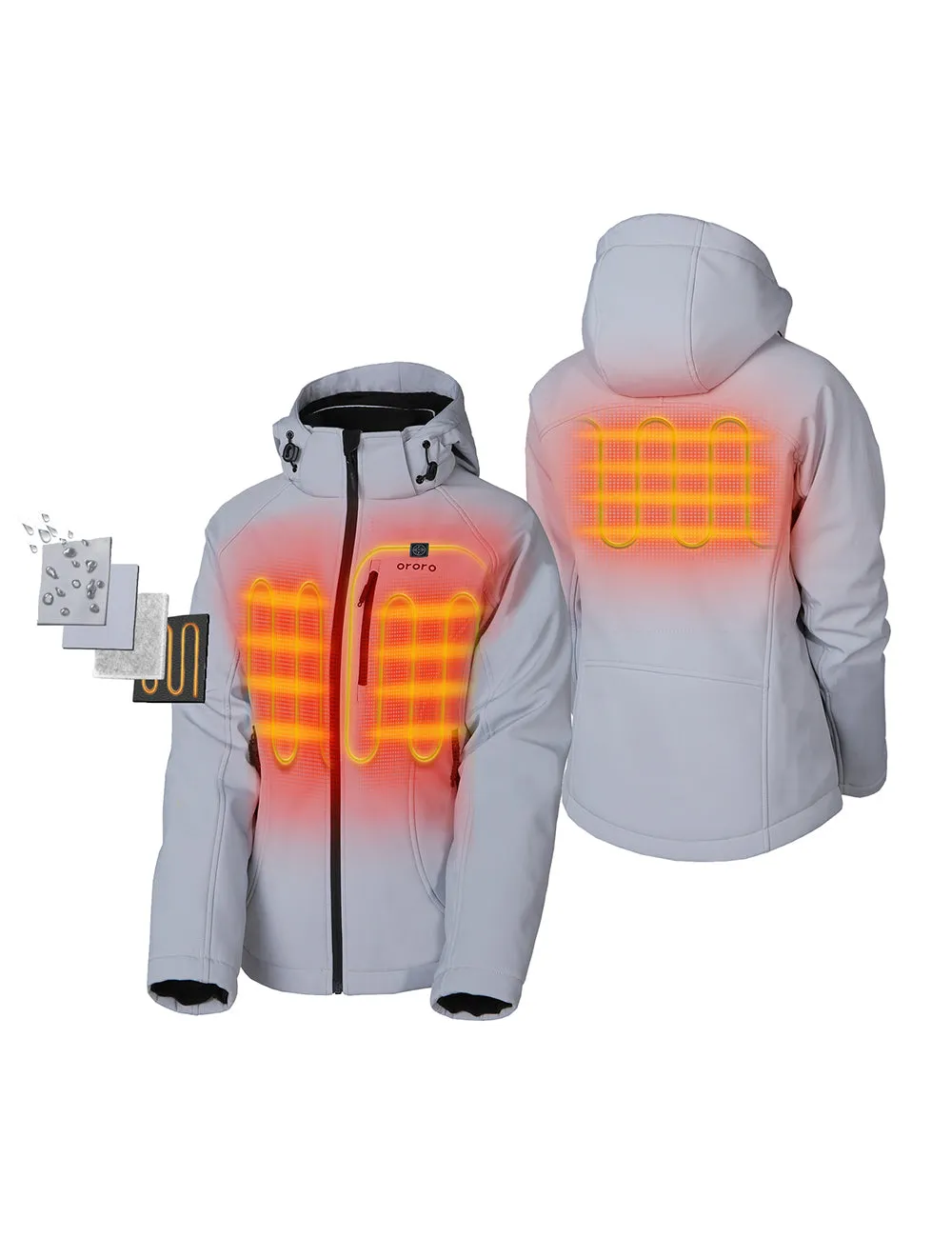 (Open-box) Women's Classic Heated Jacket (Battery Set Not Included)