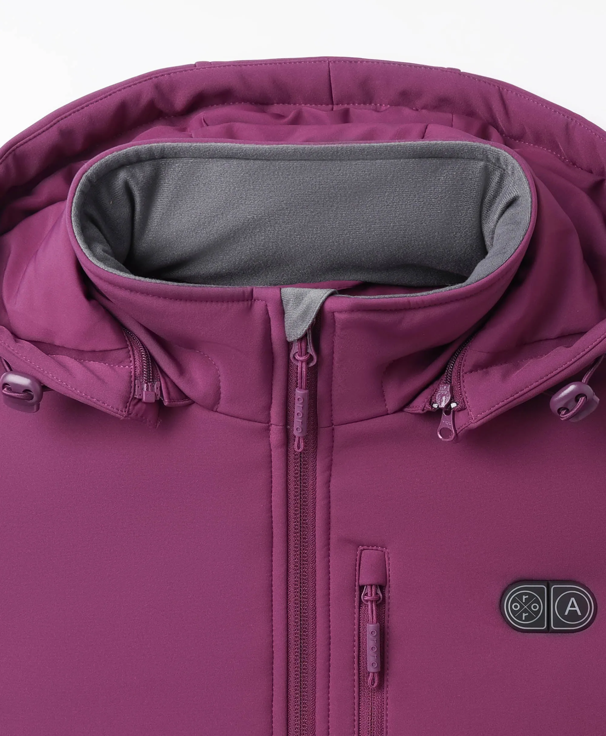 (Open-Box) Women's Heated Dual Control Jacket with 5 Heating Zones (Pocket Heating) (Battery Set Not Included)