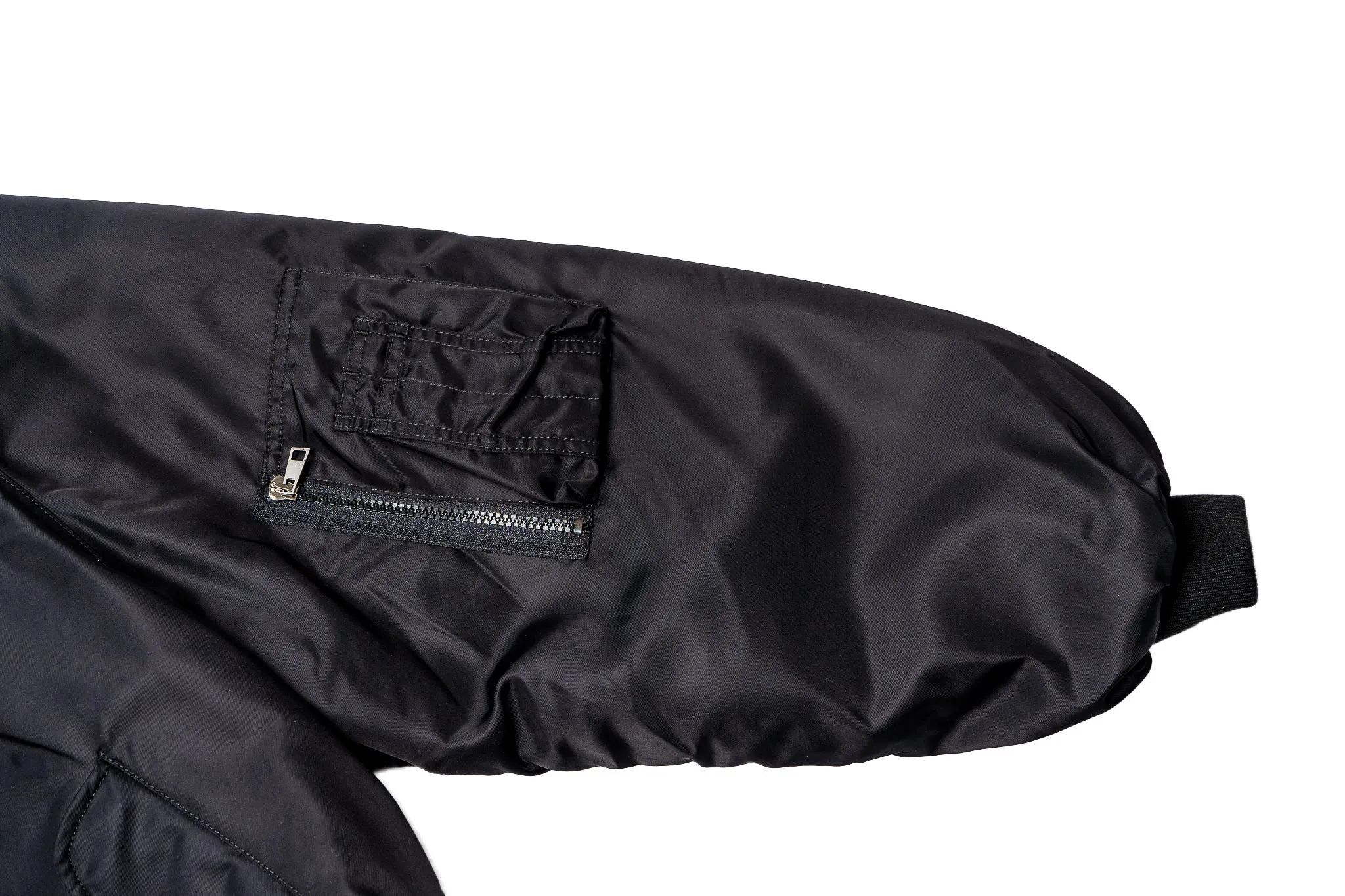 Pas de Mer Wav Bomber Jacket "Black"